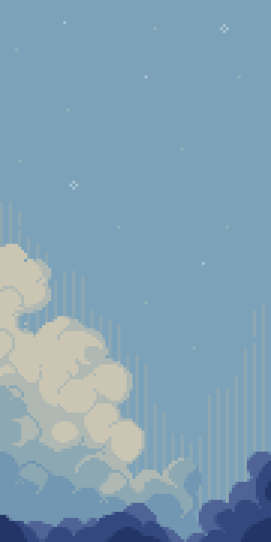 cozy pixel wallpaper for your phones