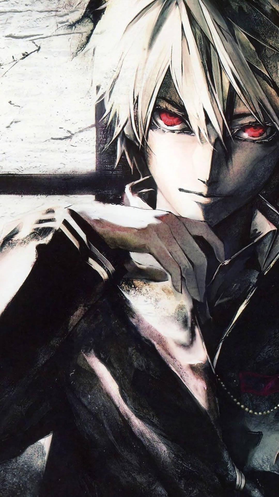 Download free Fierce Anime Boy iPhone