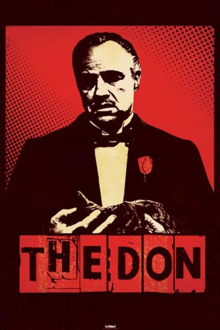 The Godfather Don Poster Poster