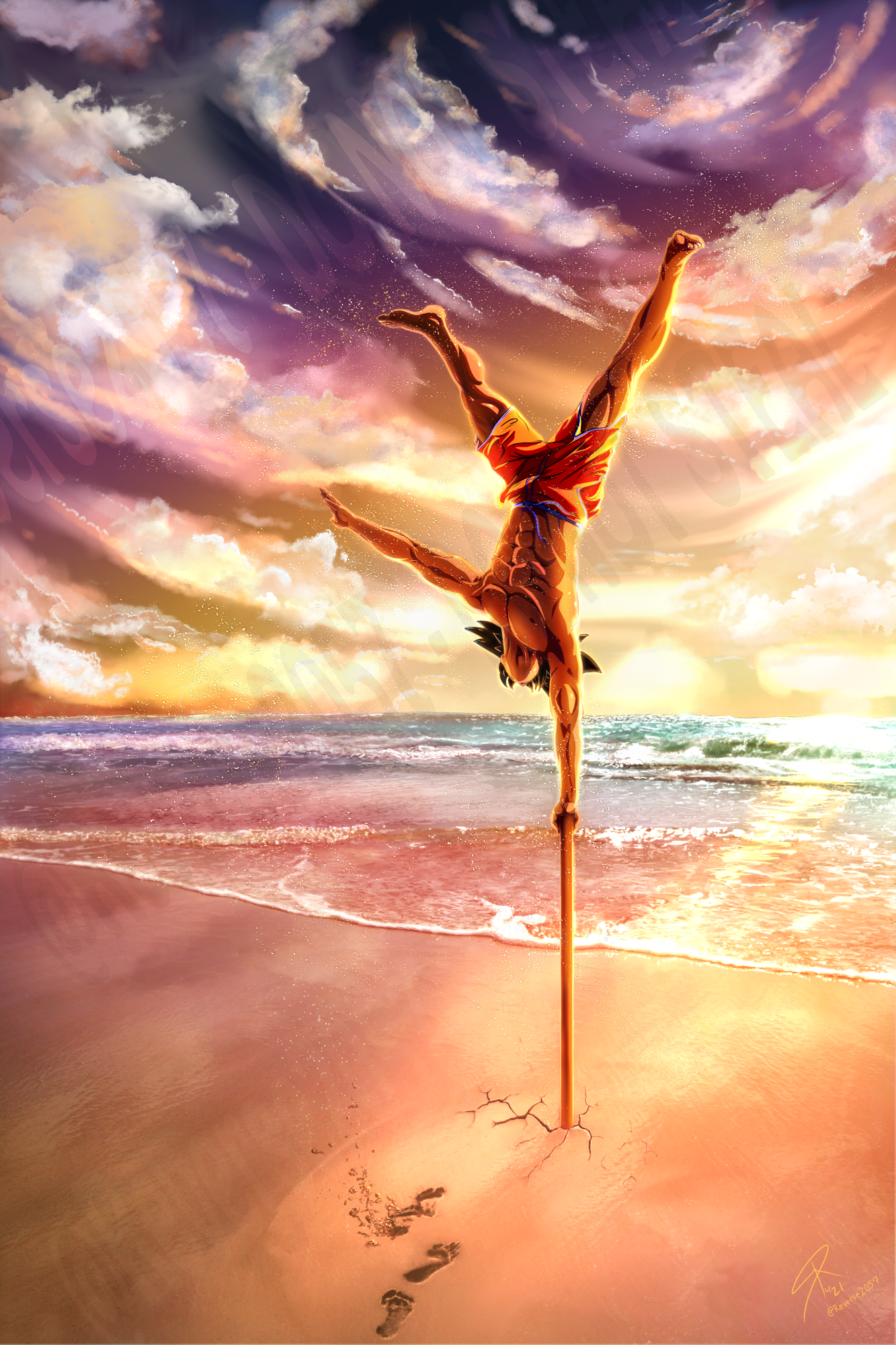 Sunset Meditation done