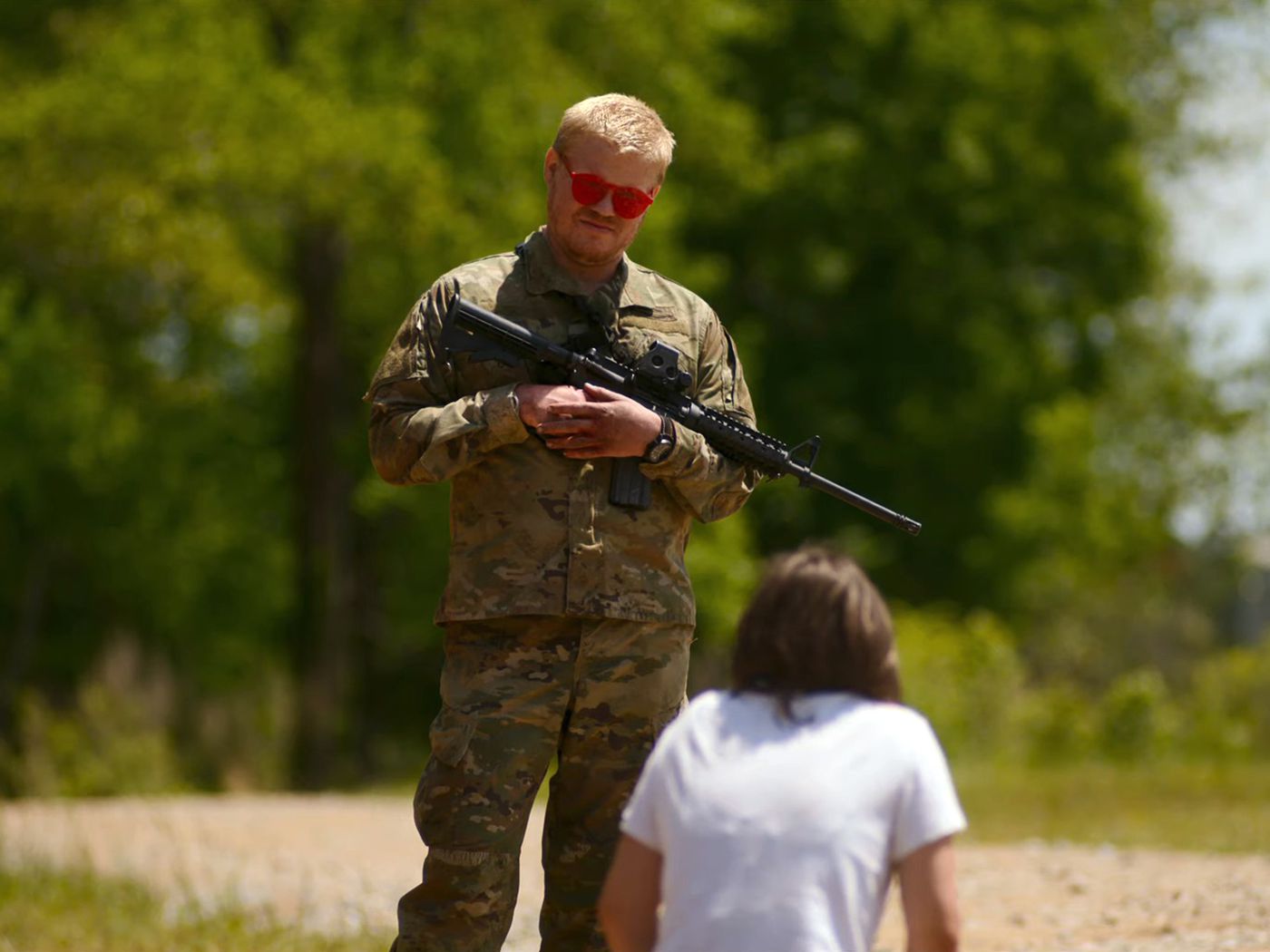 A24's Civil War trailer shows what's