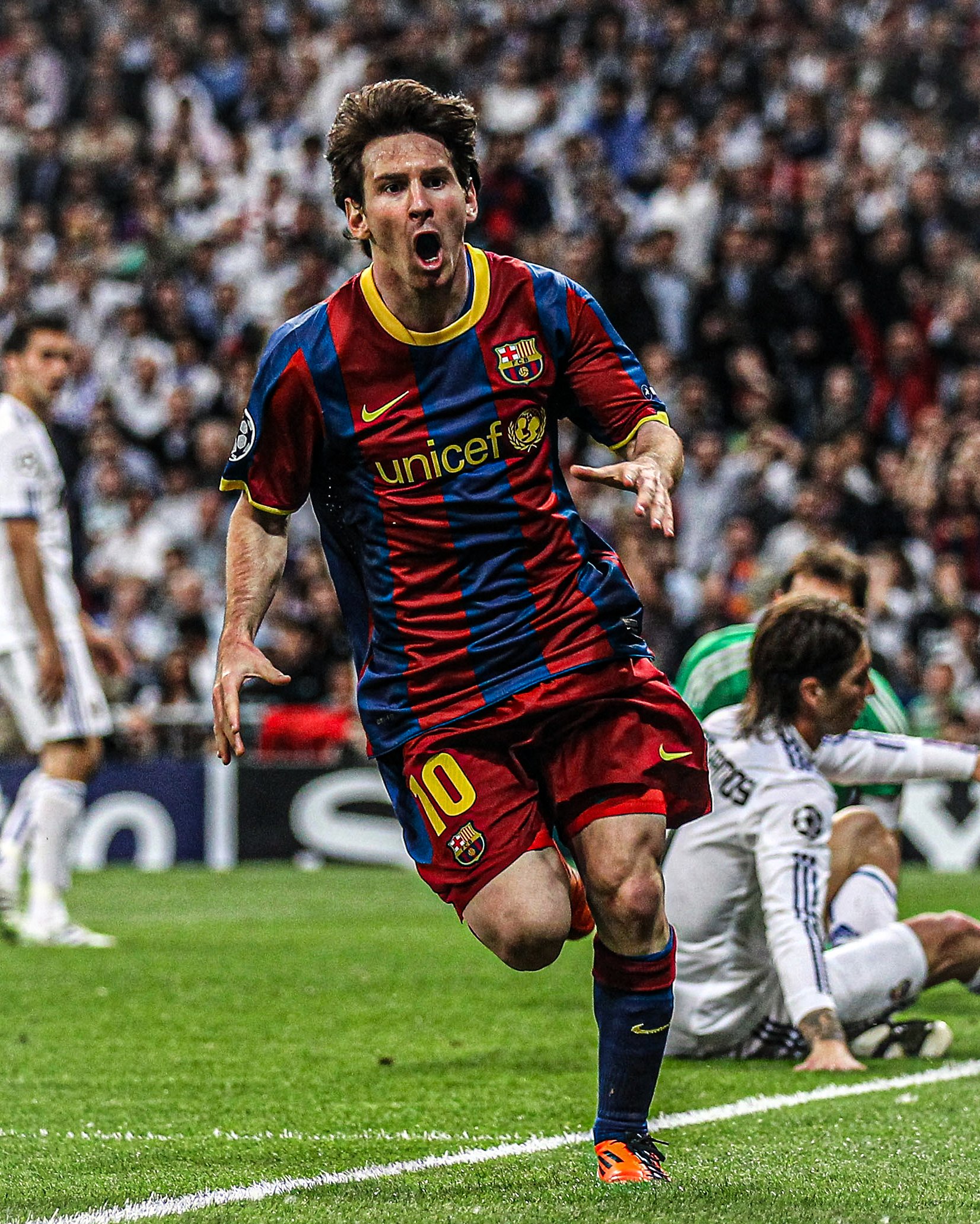 Lionel Messi scored