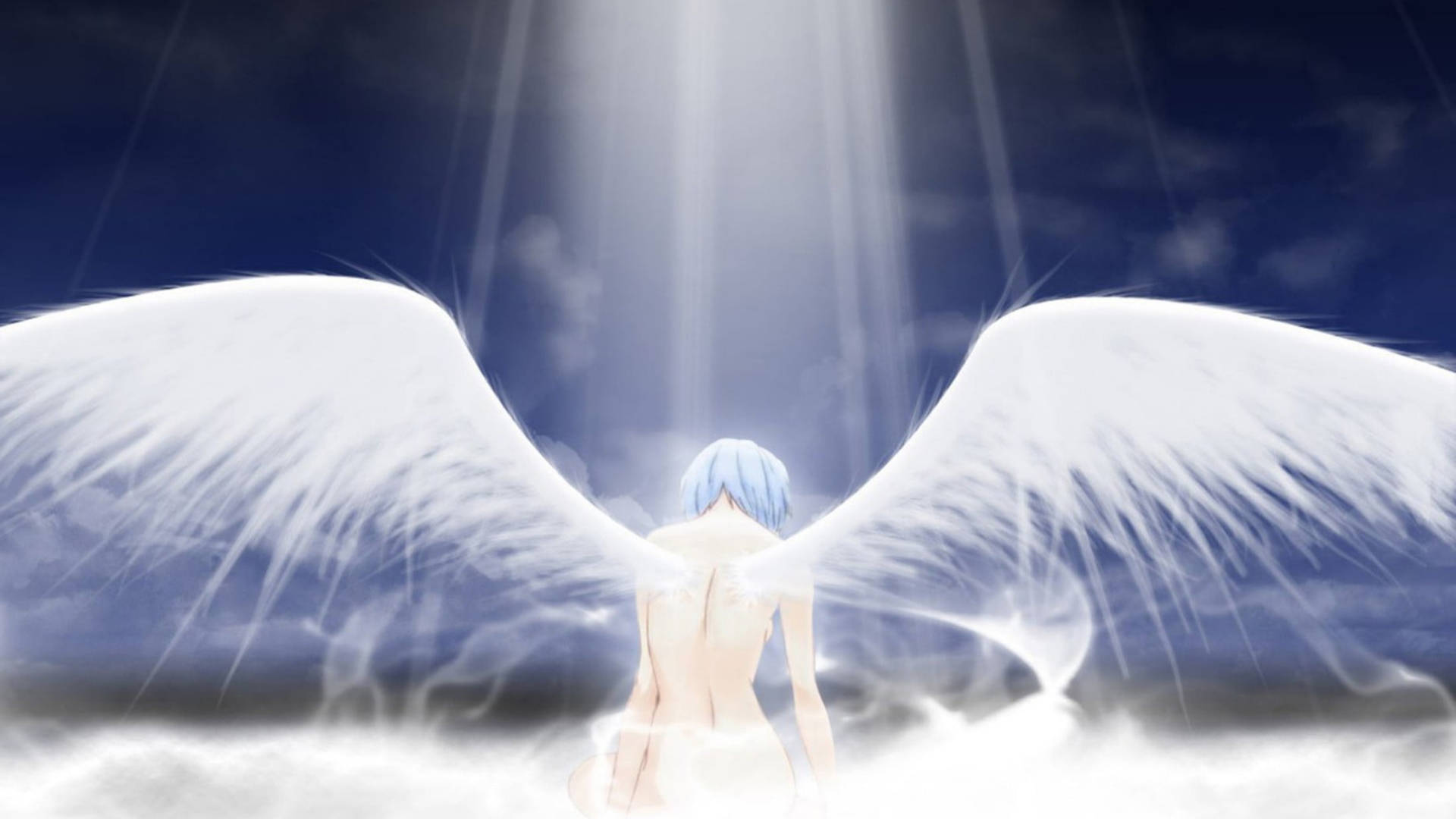 Download free Evangelion 4k Rei Angel