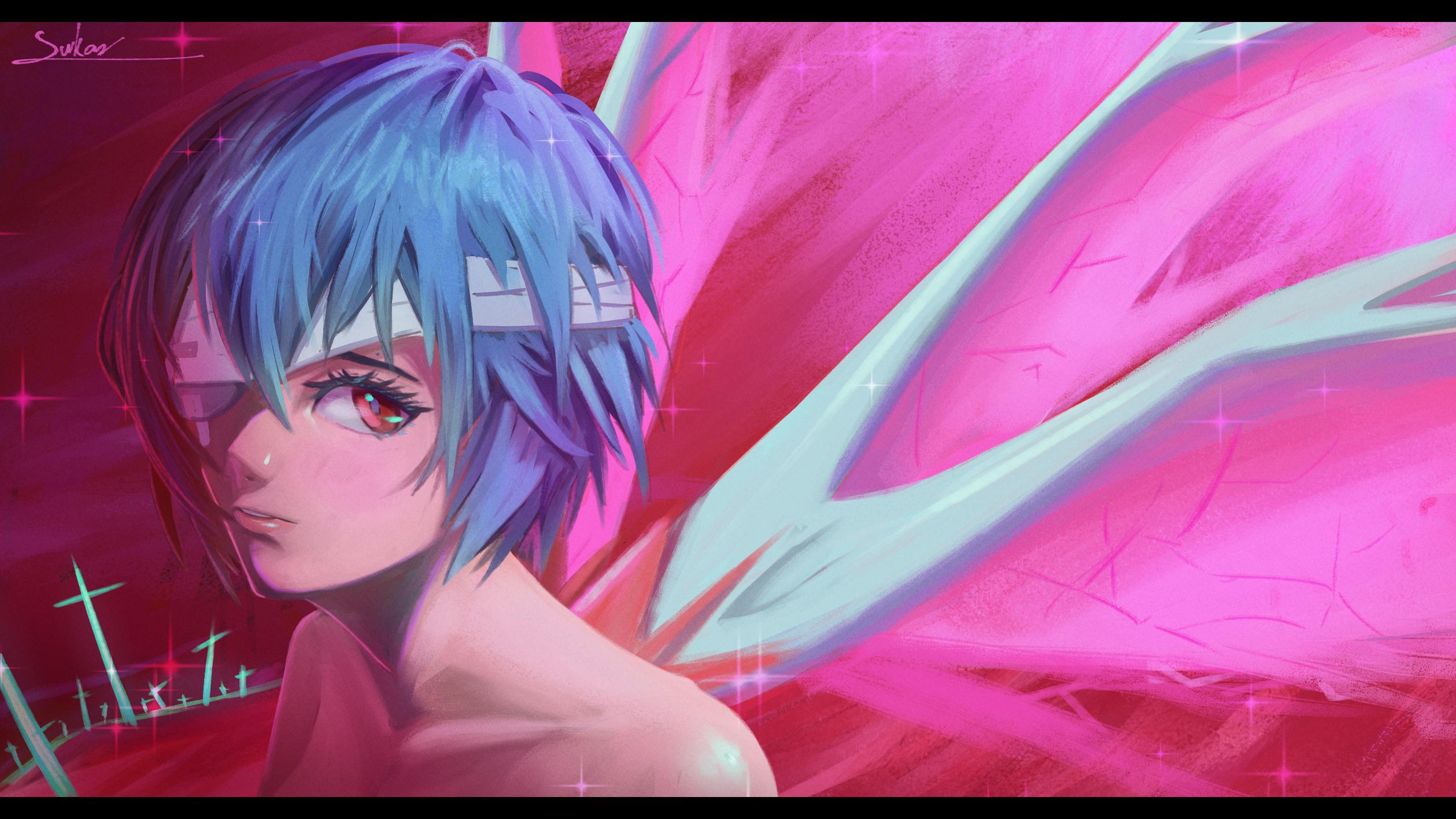 Angel Rei ( Fanart by me )