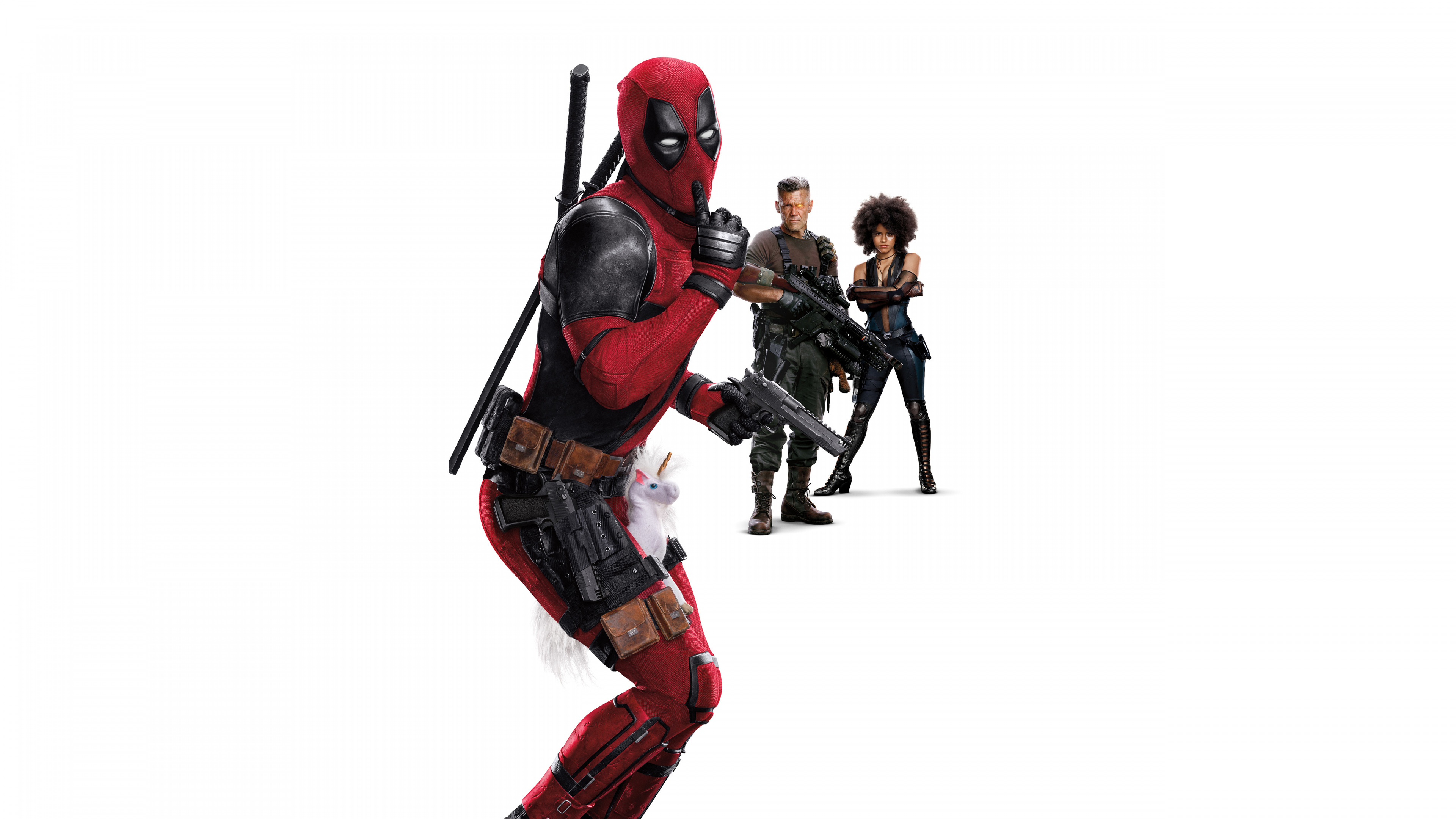 Download wallpaper 3840x2160 deadpool 2