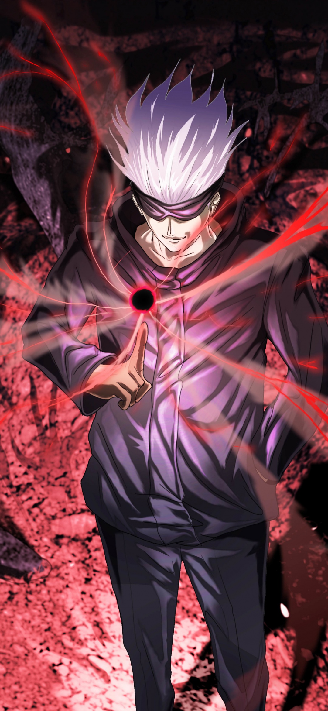 Satoru Gojo Wallpaper 4K, Artwork, Jujutsu Kaisen