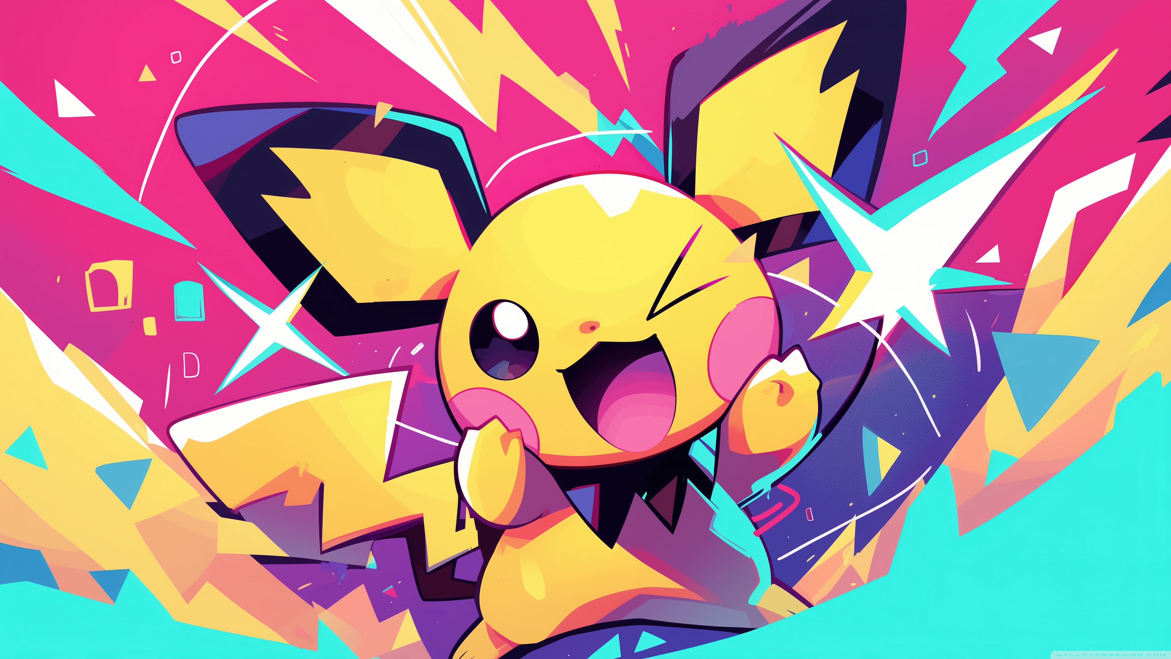 Pichu Pokemon Ultra HD Desktop