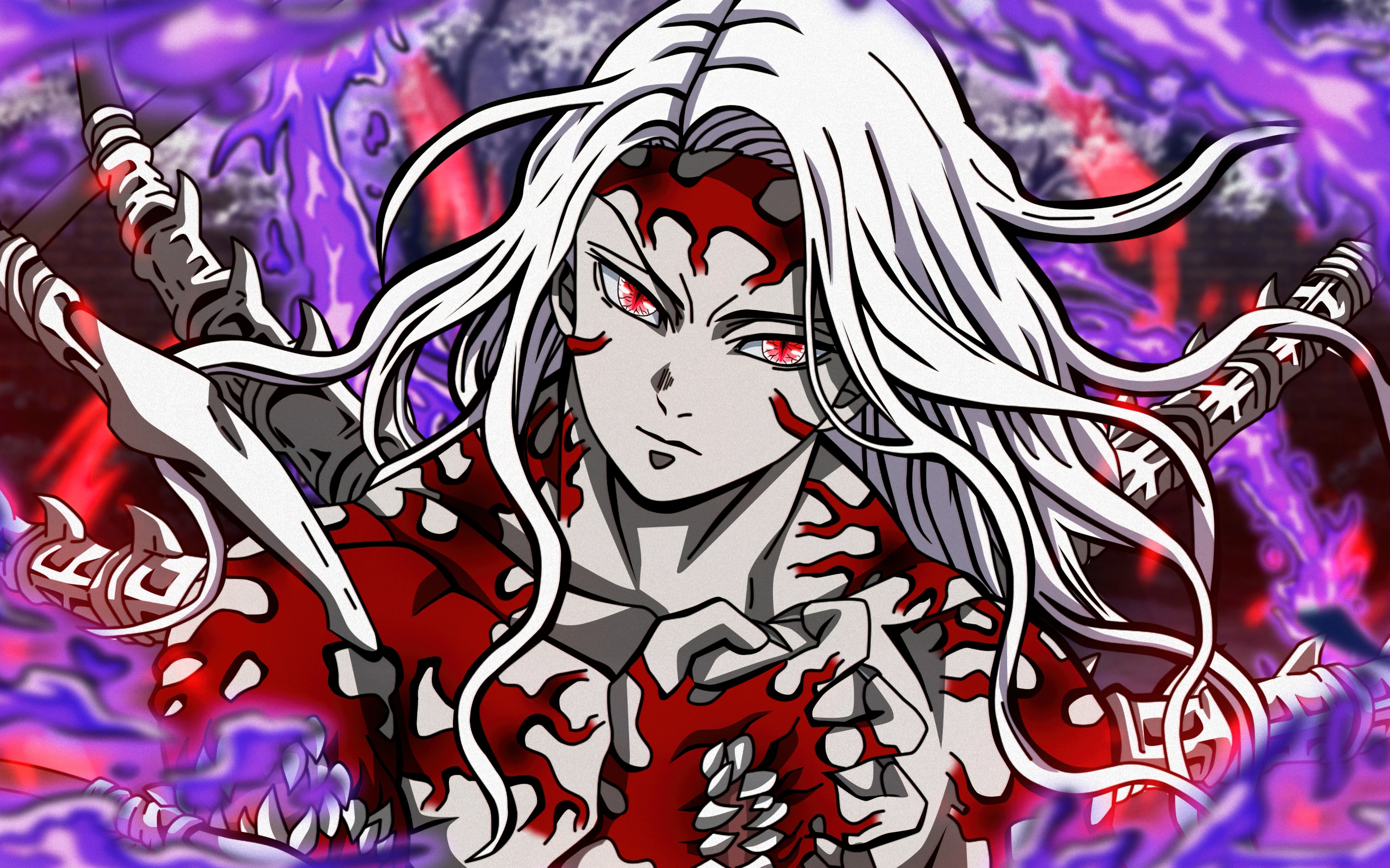 Muzan Kibutsuji Wallpaper 4K, Demon