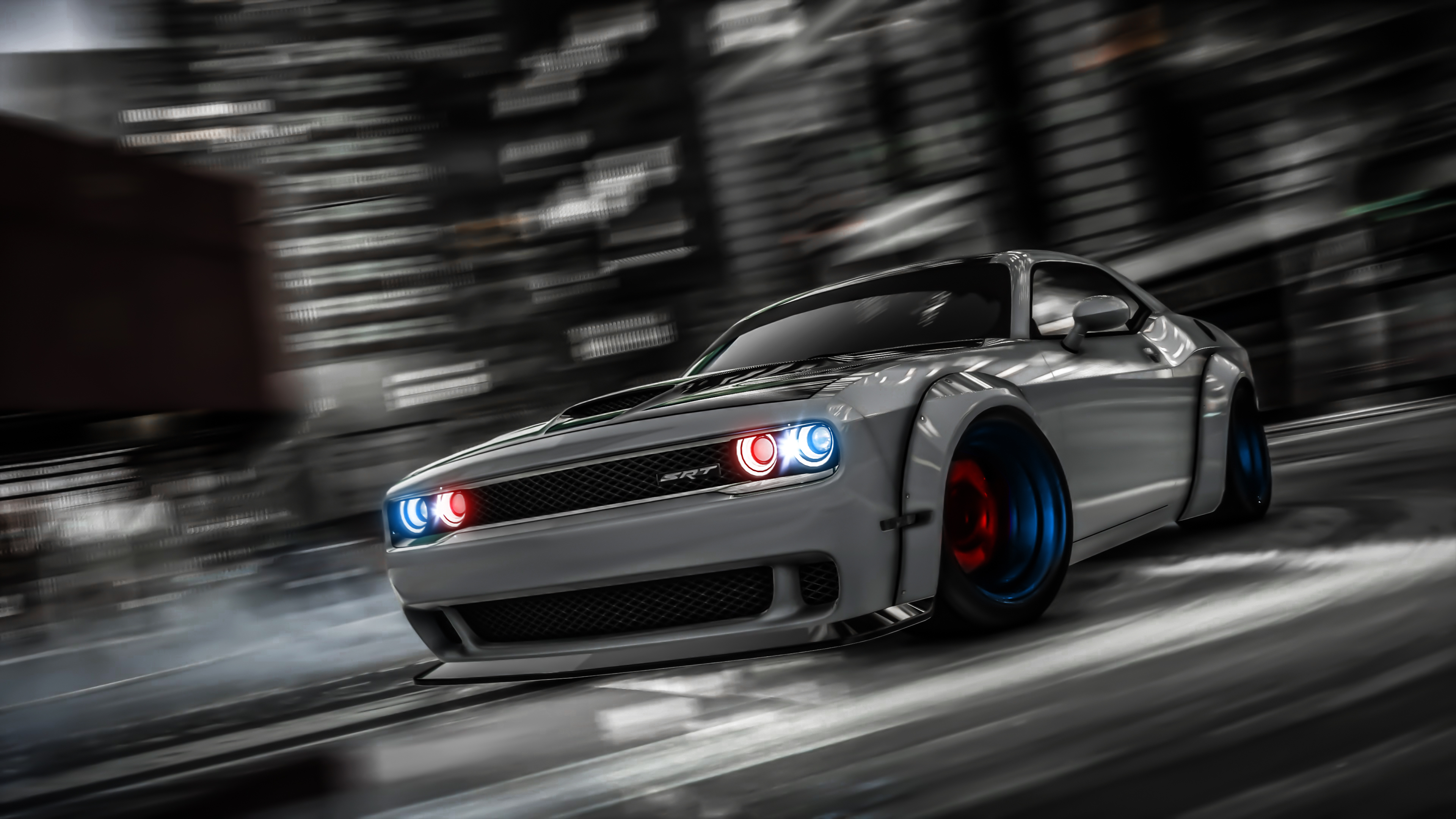 desktop wallpaper: Dodge Challenger Srt