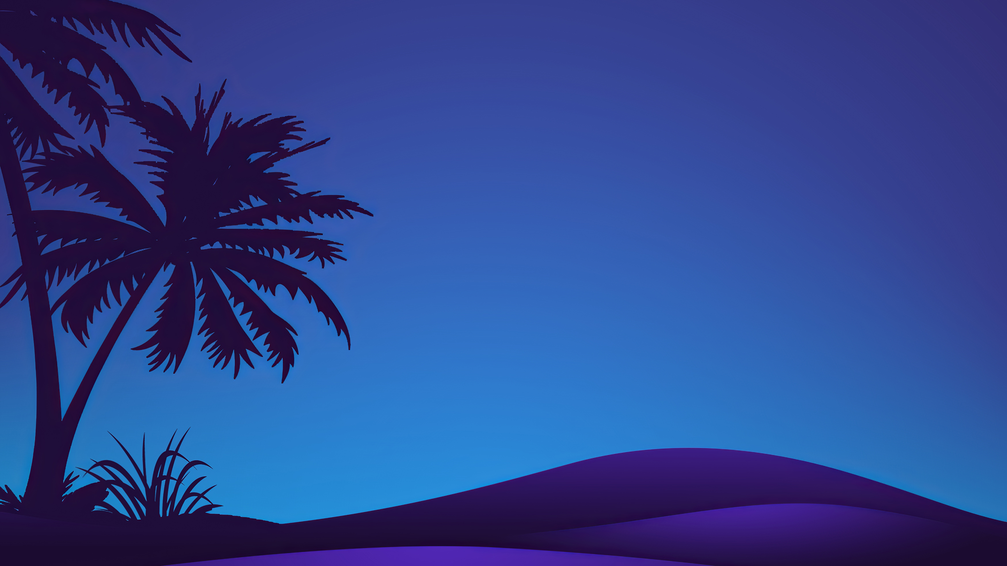 Night Time Desert 4k Wallpaper, HD