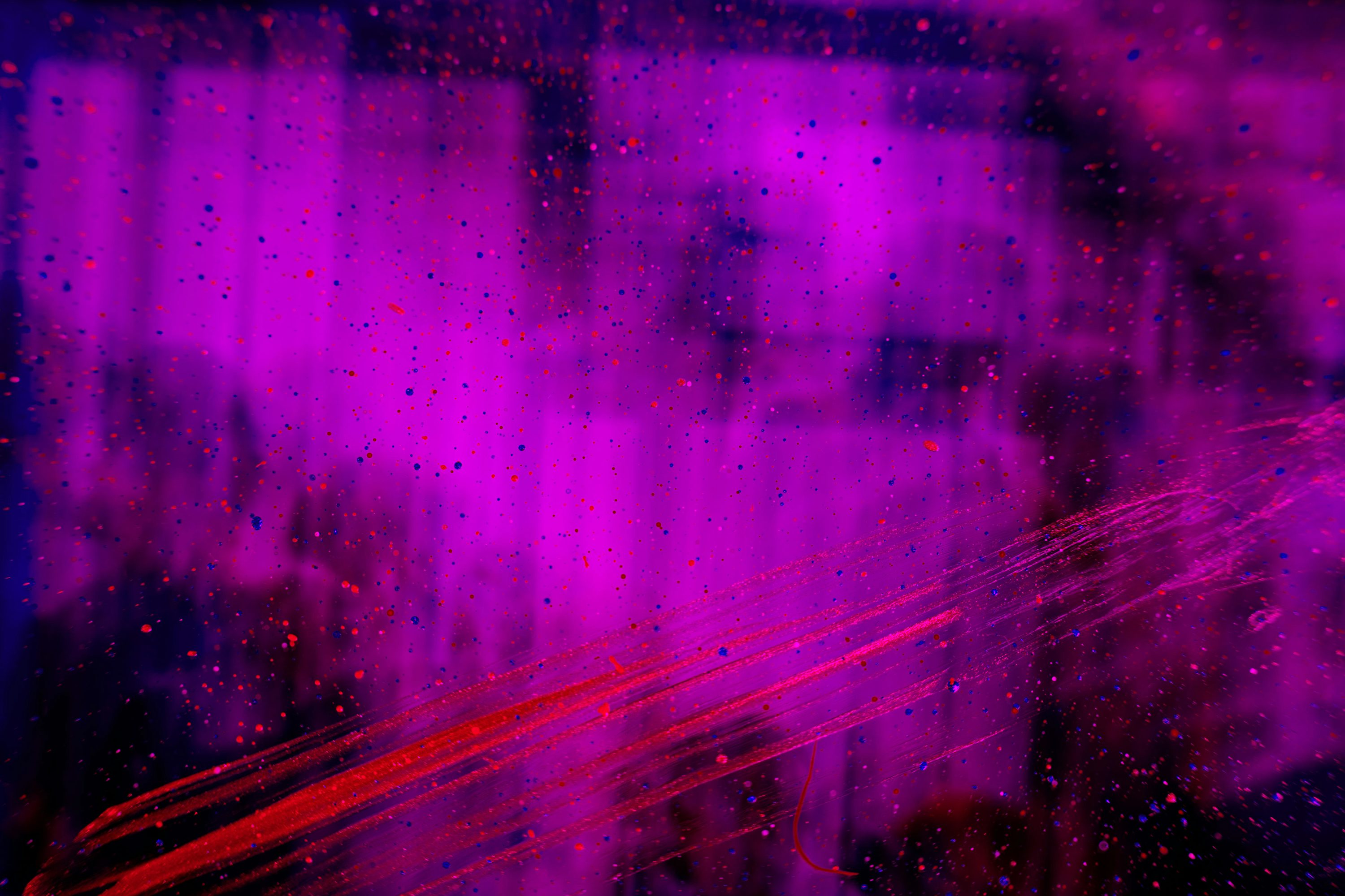 Purple Abstract Picture
