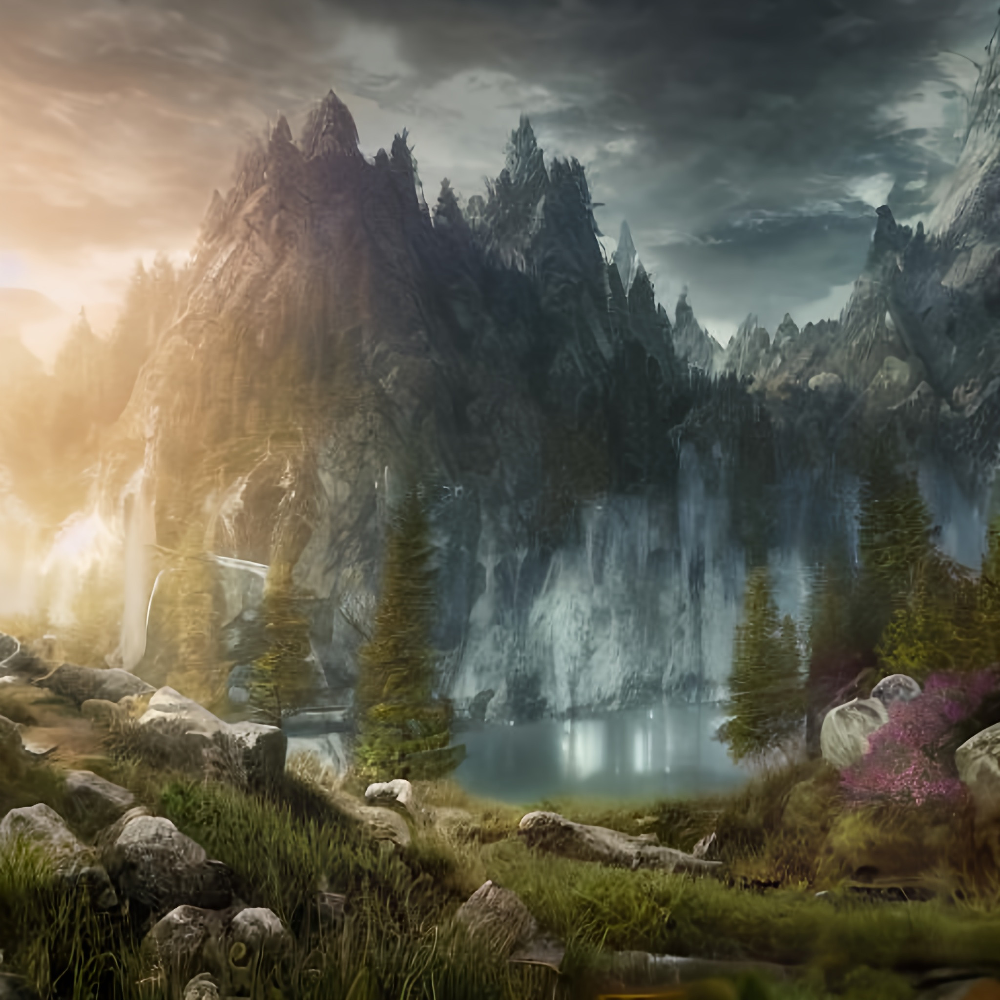human nature, fantasy artwork, very