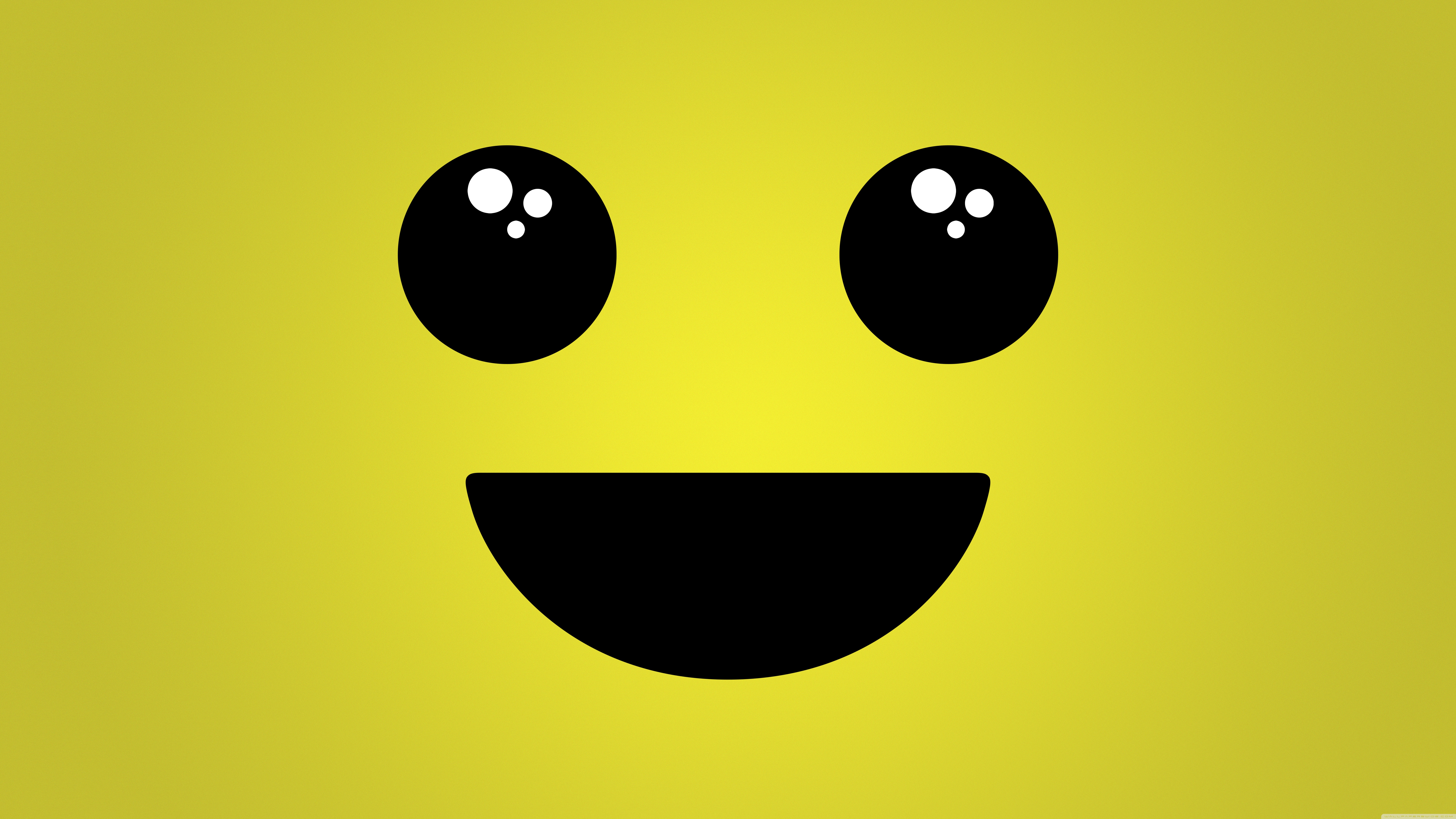 Smiley Face Background Ultra HD Desktop