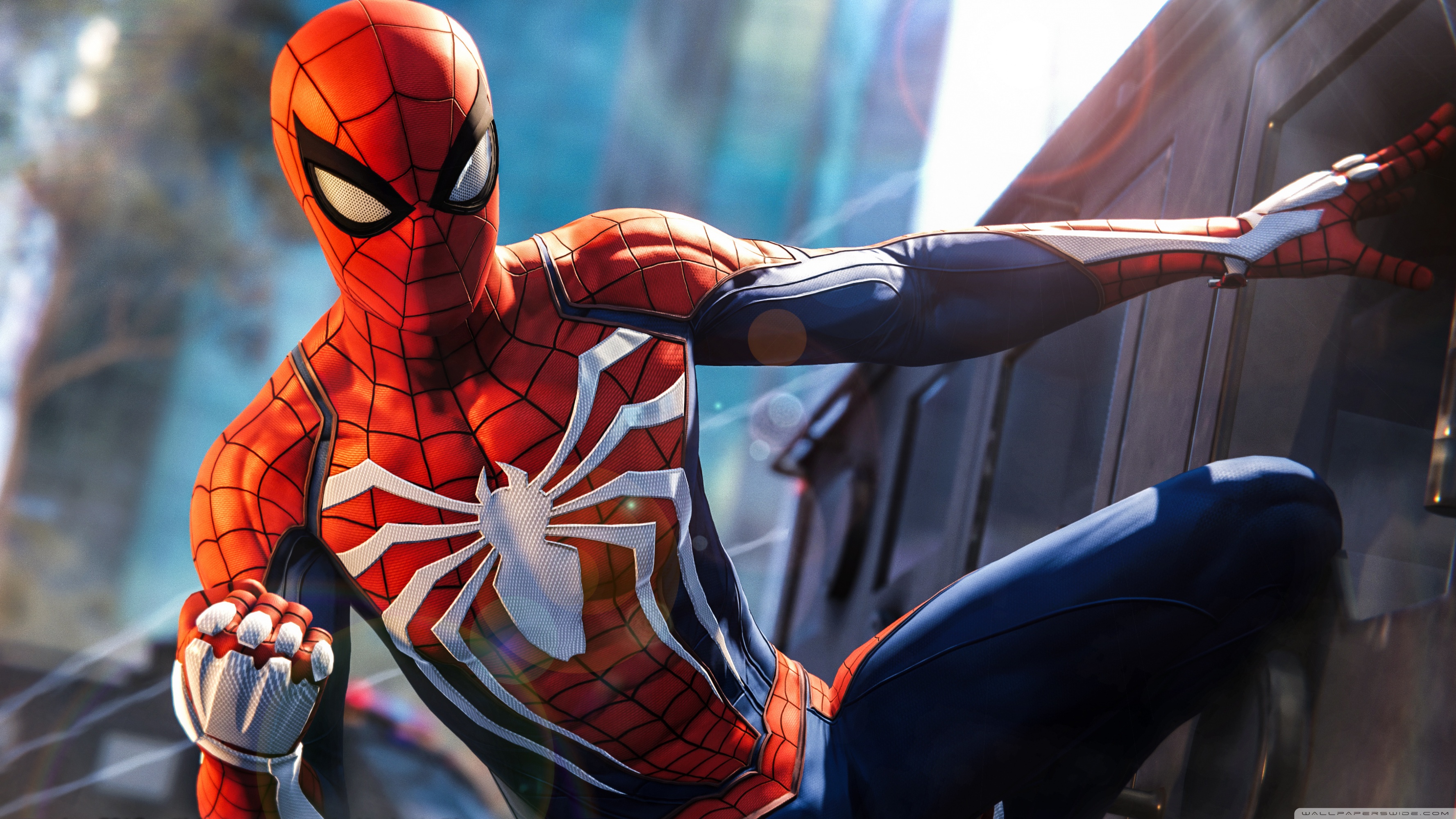 Spiderman insomniac 4k wallpaper