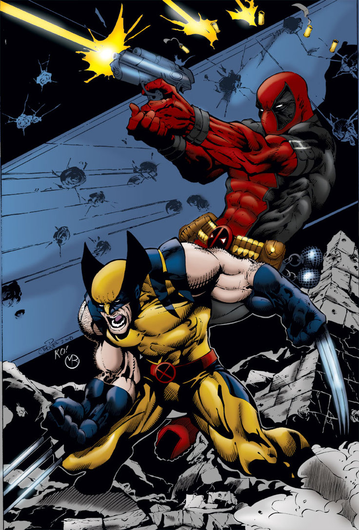 Thing Vs Deadpool and Wolverine