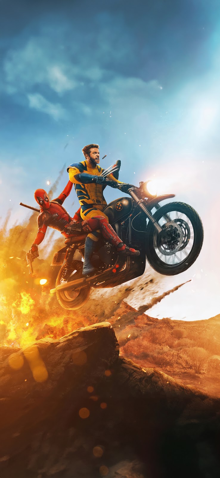 Deadpool & Wolverine: iPhone Wallpaper