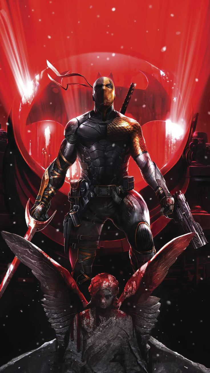 Deathstroke 2020 iPhone Wallpaper