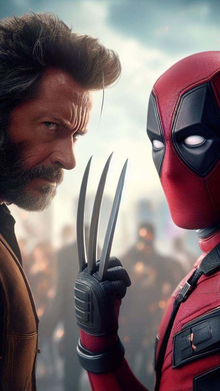 Deadpool Claws iPhone Wallpaper