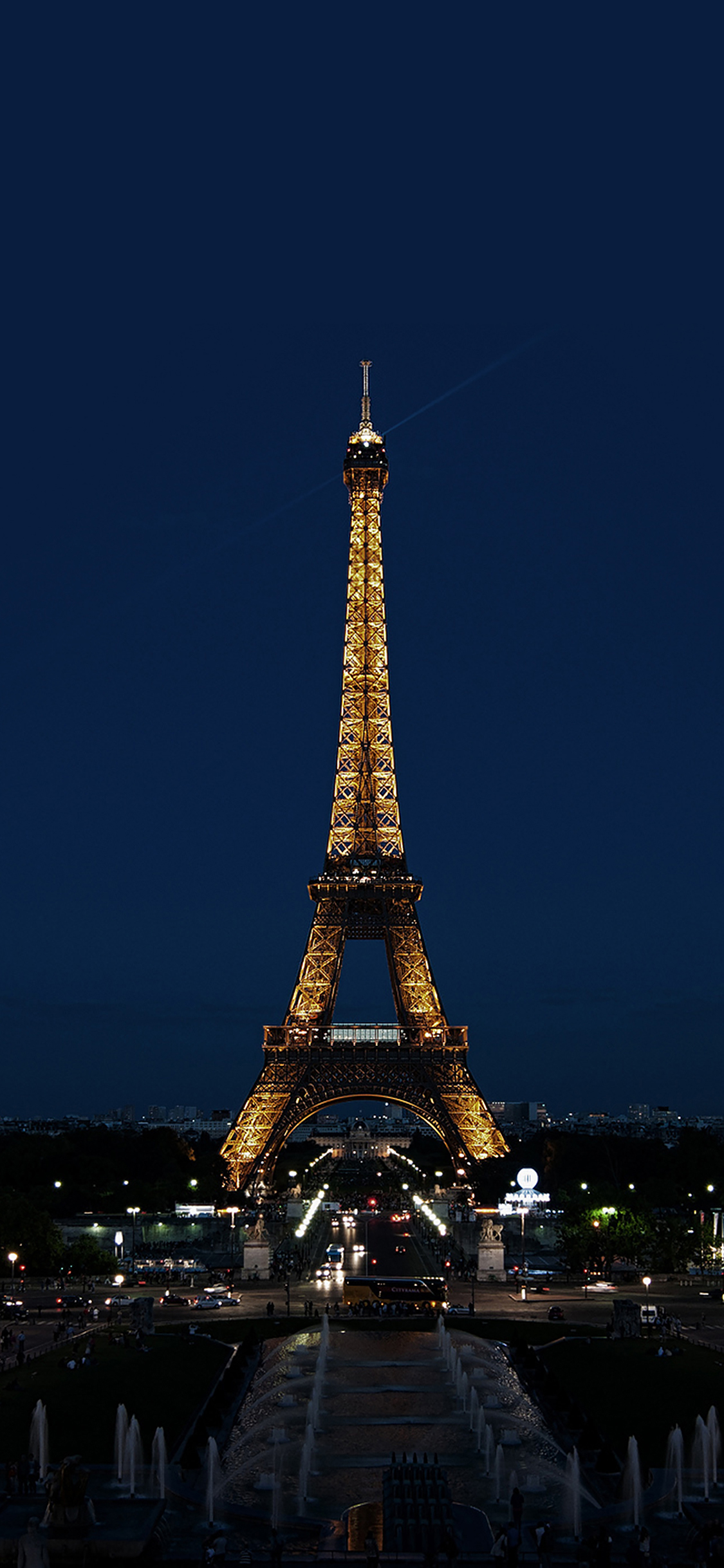 Paris Night France City Eiffel