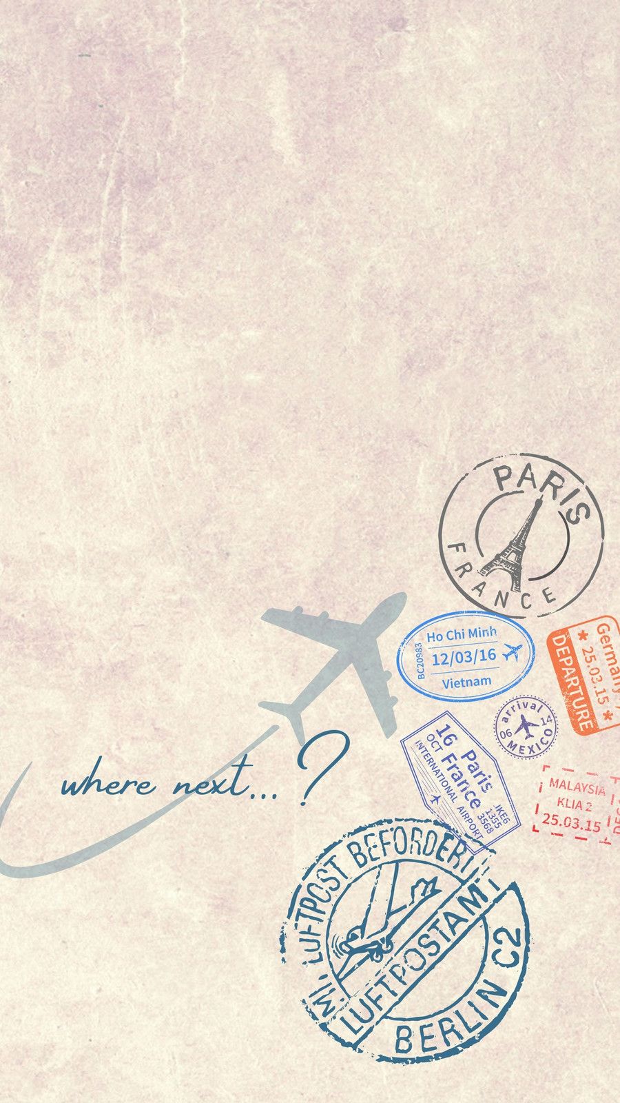 Travel Manifestation Aesthetic iPhone