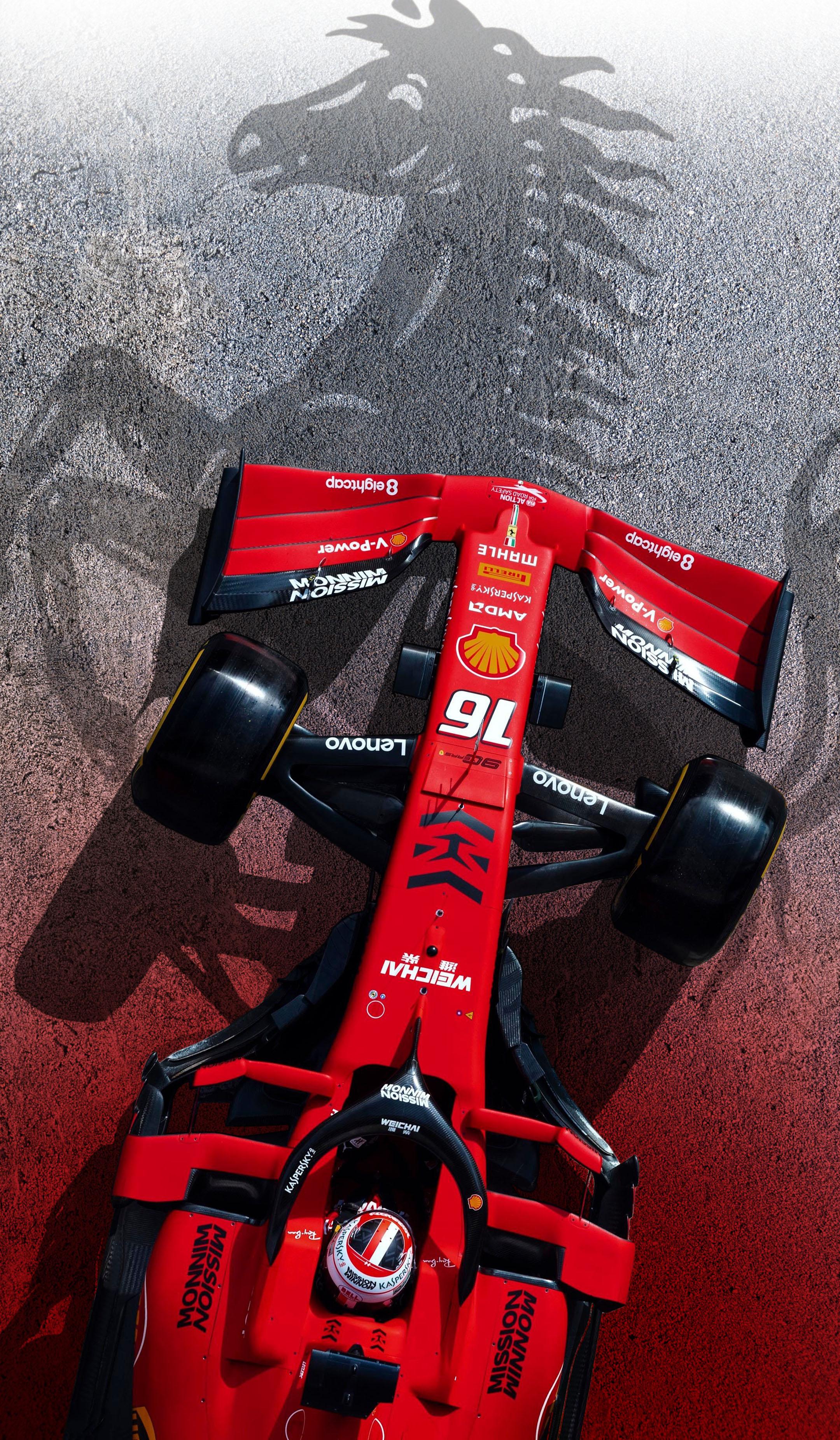 Made this leclerc phone wallpaper