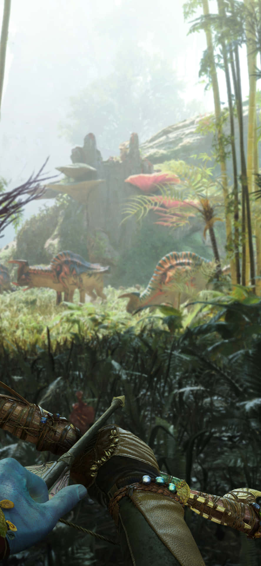 Sword In A Jungle Wallpaper