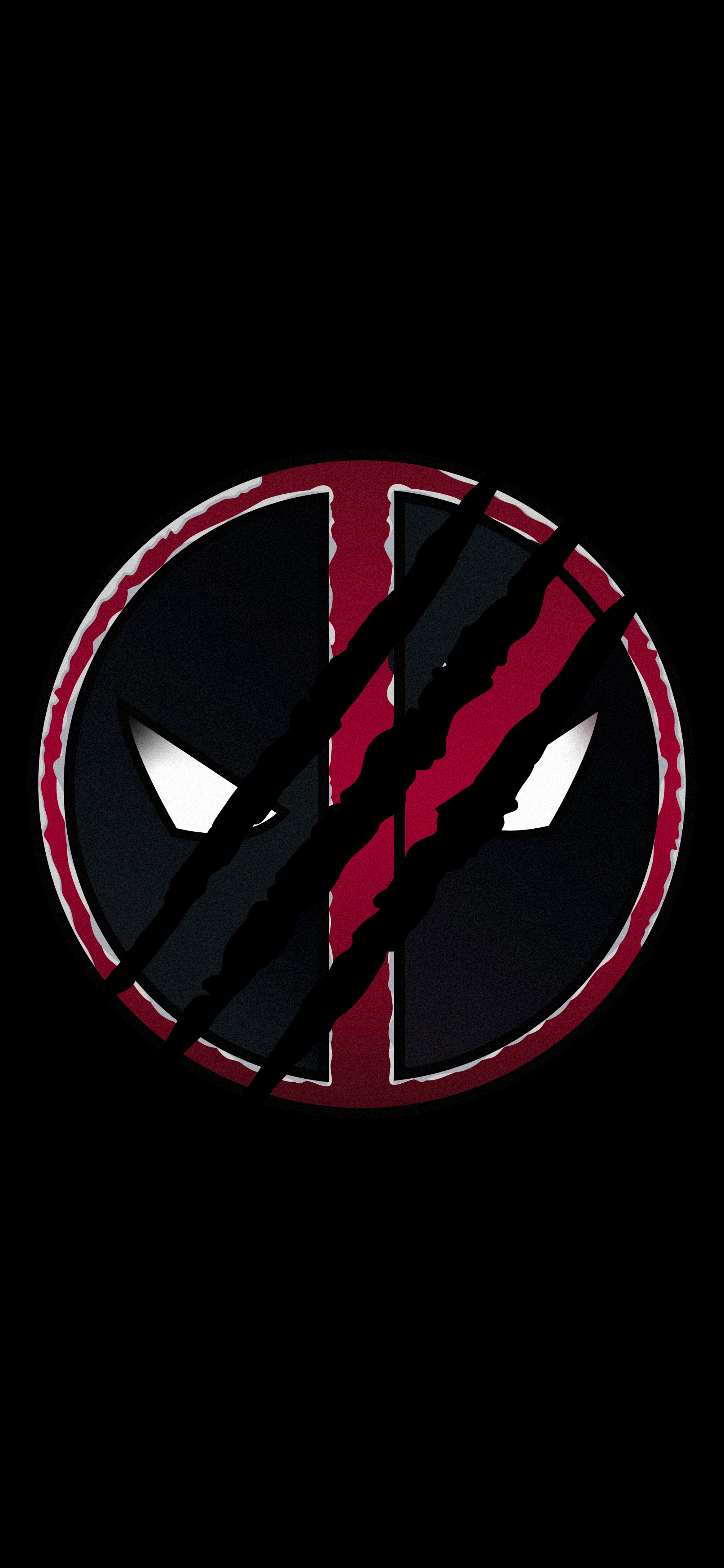 Deadpool 3 Logo Black Wallpaper