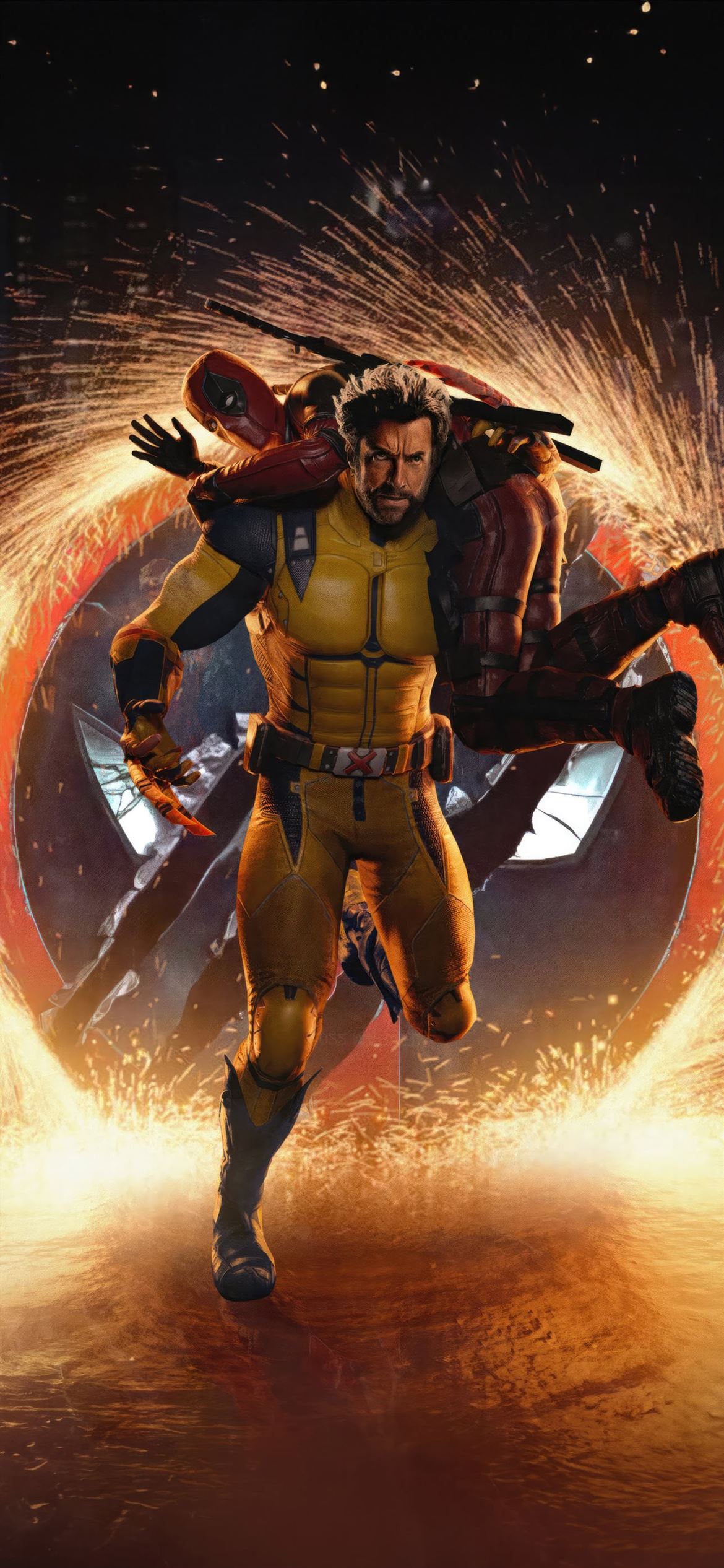 deadpool 3 5k iPhone Wallpaper