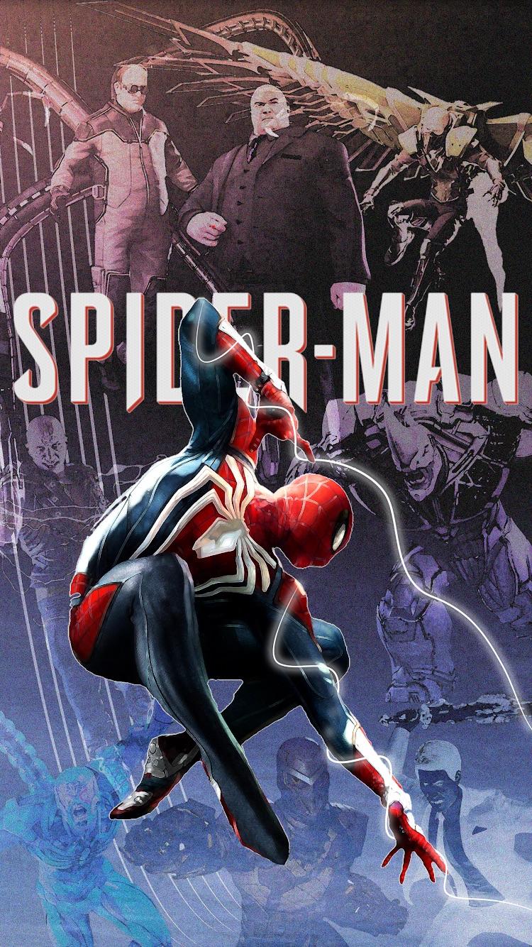 A phone wallpaper I made in my graphic