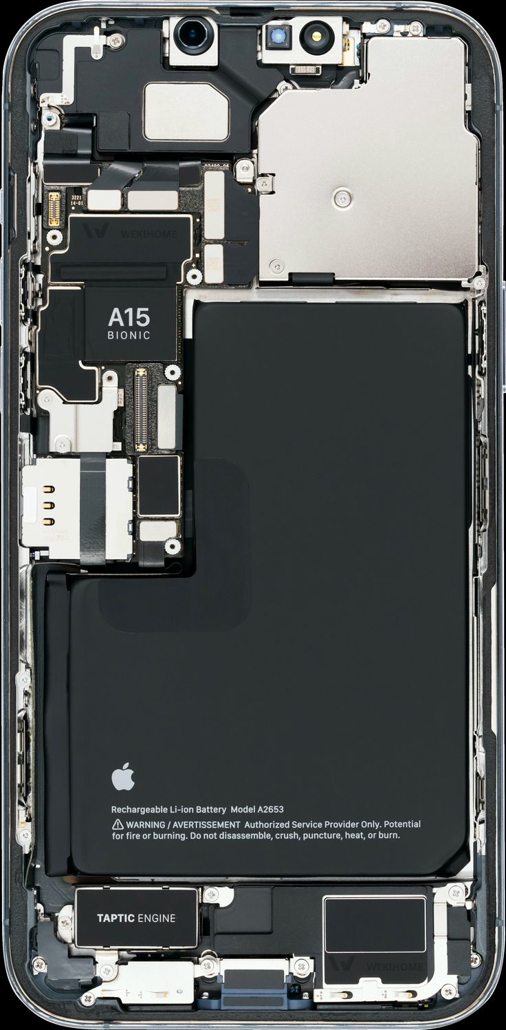 IPhone 13 Pro X Ray. Internals