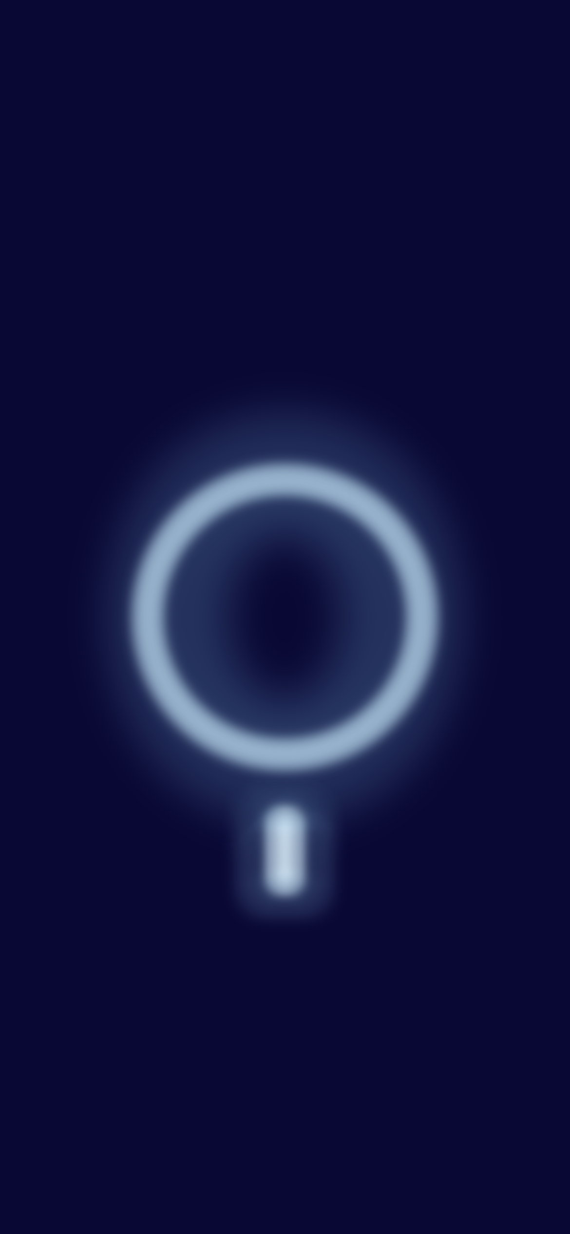 iPhone 12 Blue Clear Case Wallpaper, r