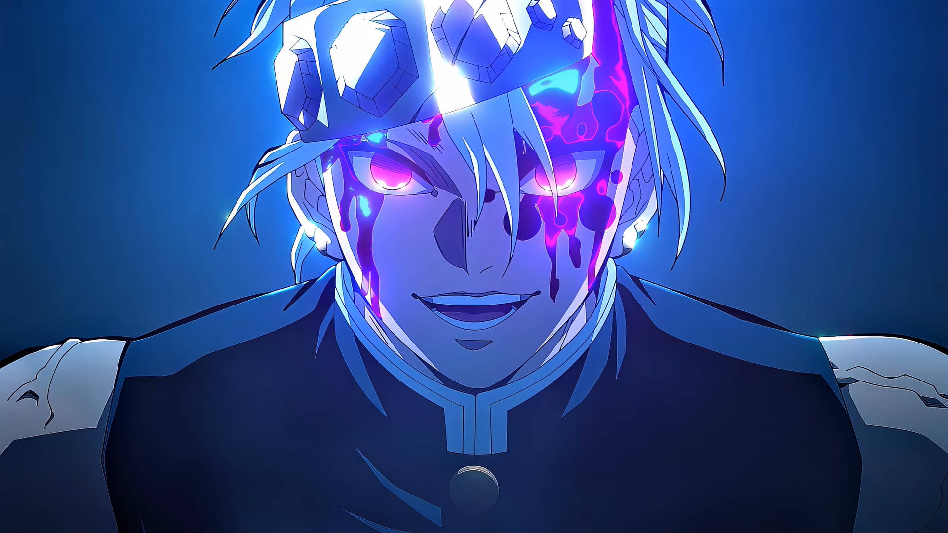 Download Neon Demon Slayer Tengen Uzui Wallpaper