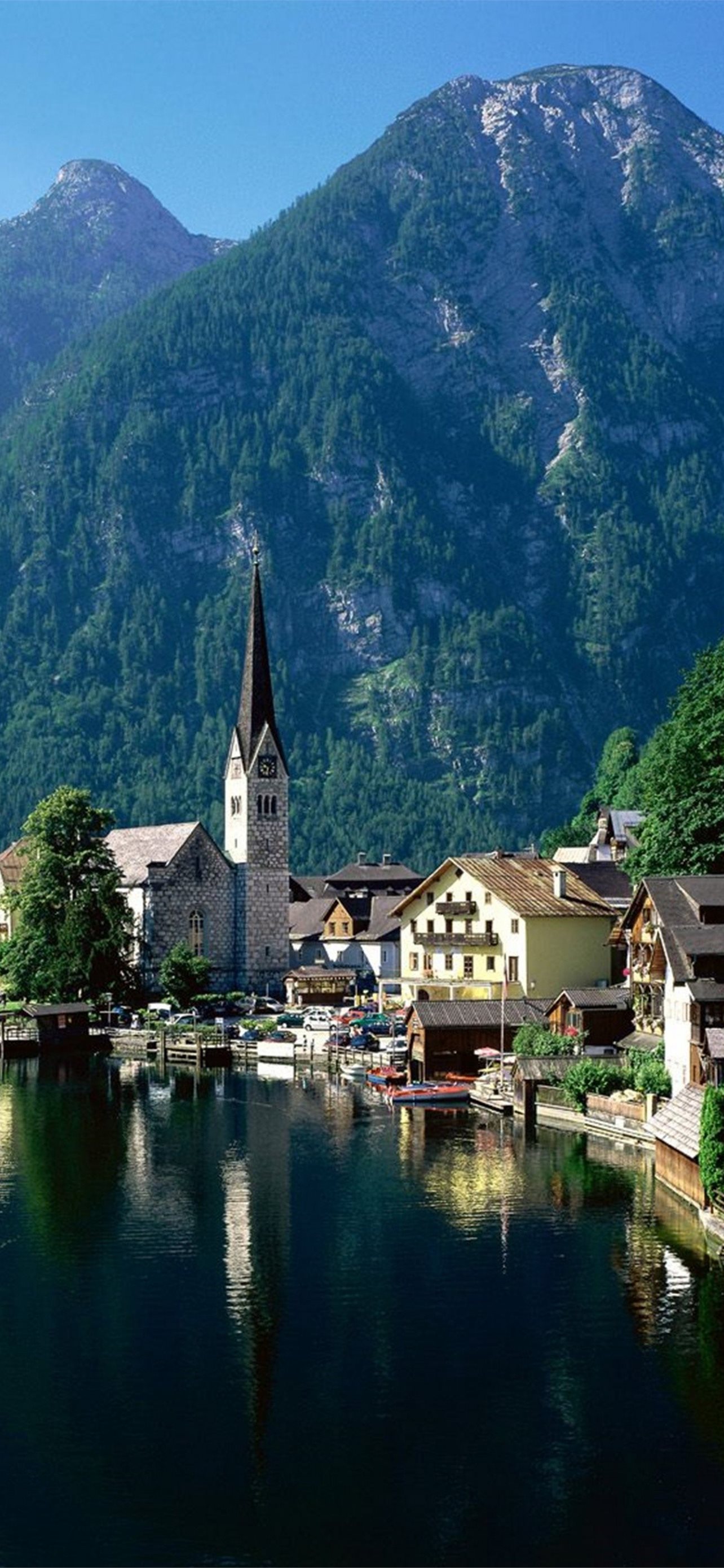 Austria Alp Europe Landscape Lake