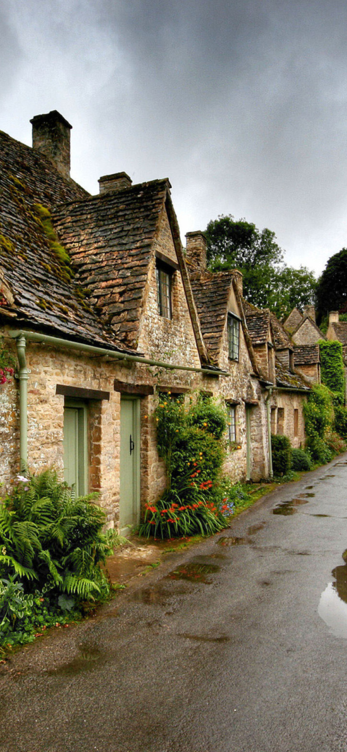 Village In Europe Wallpaper for iPhone 11
