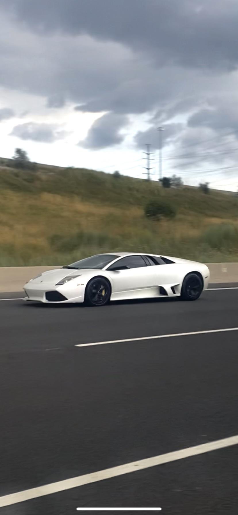 Lamborghini Murcielago LP640 Driving