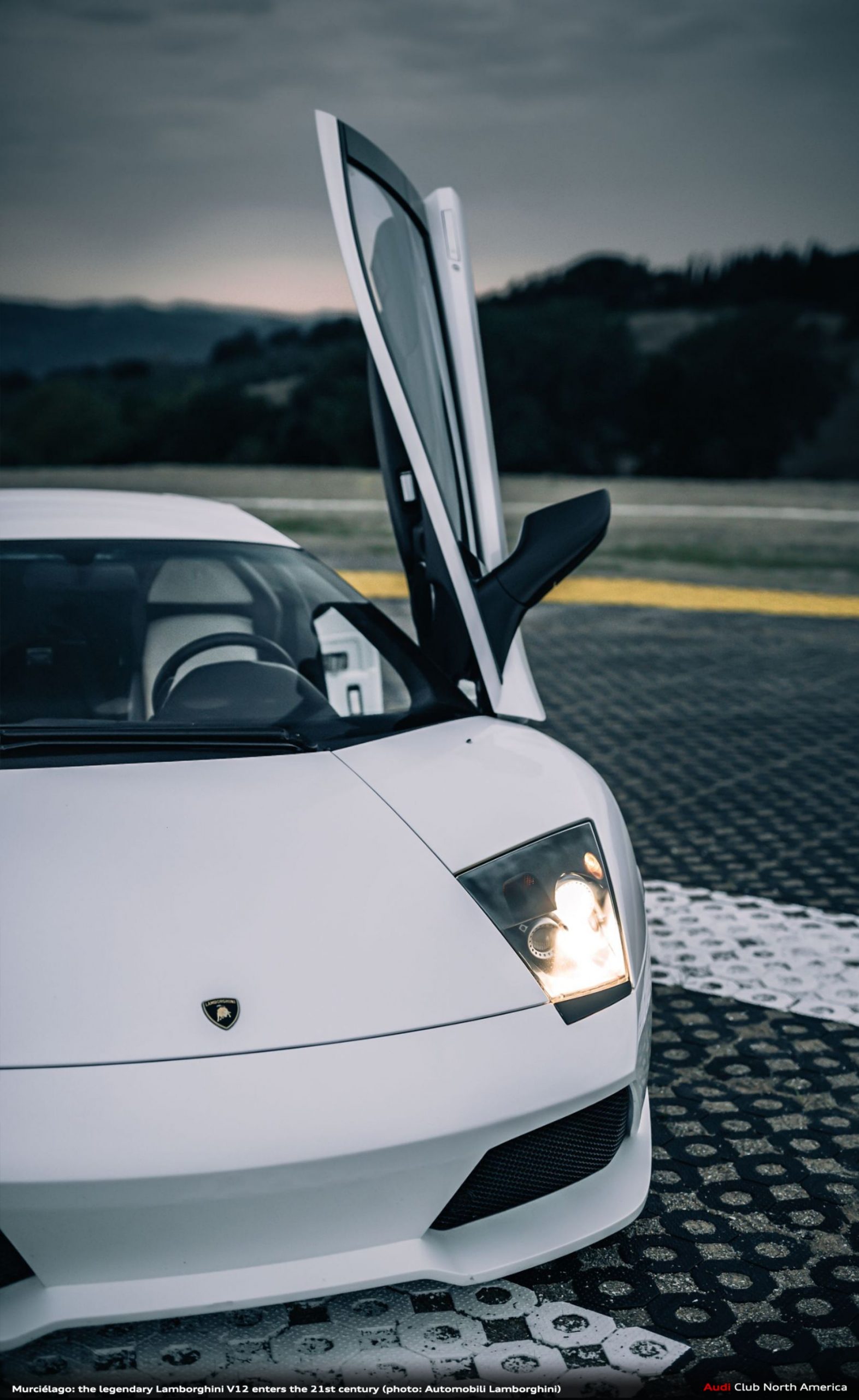 legendary Lamborghini V12 enters