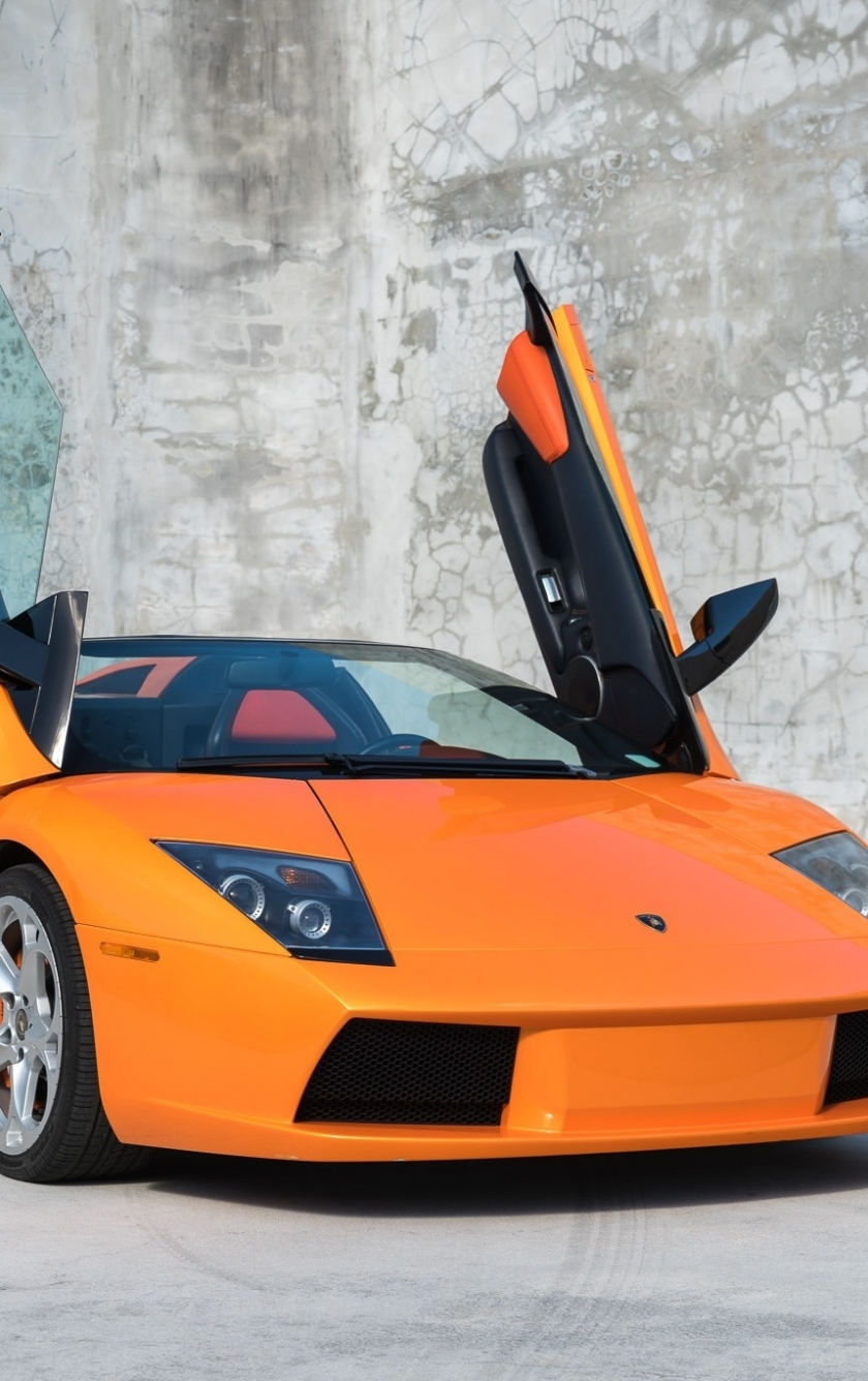 Download wallpaper 840x1336 orange