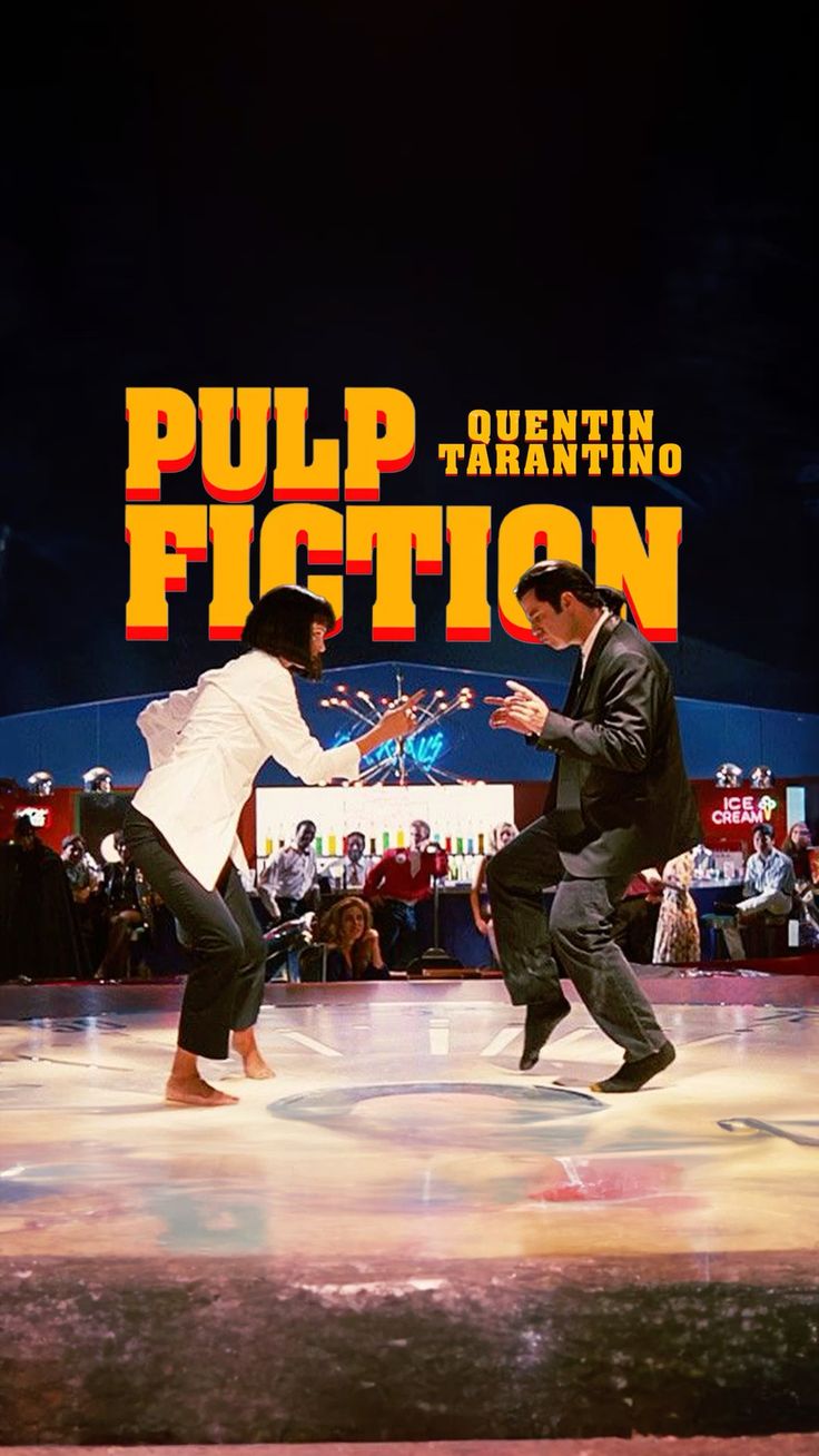 Pulp Fiction Dance Scene iPhone Wallpaper