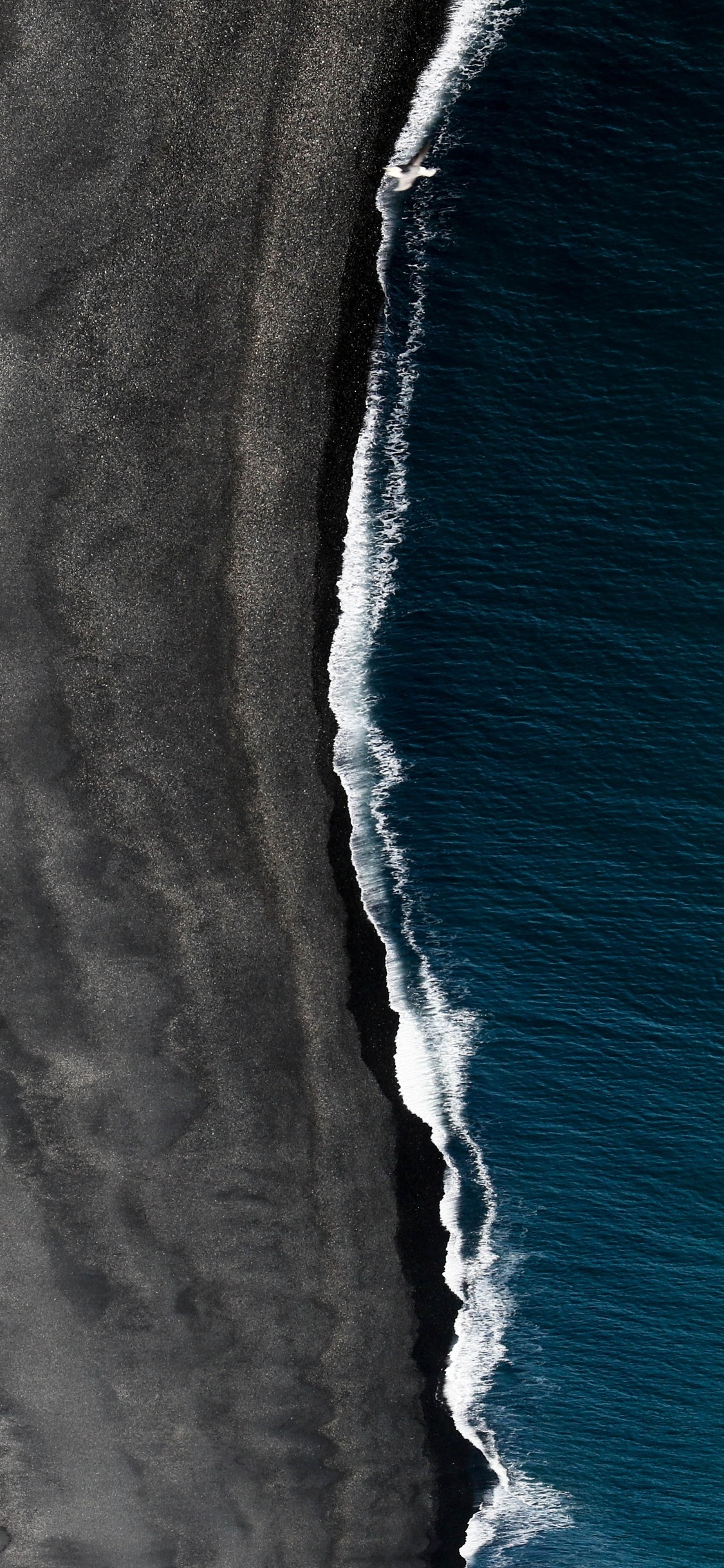 Black Sand Iceland Landscape
