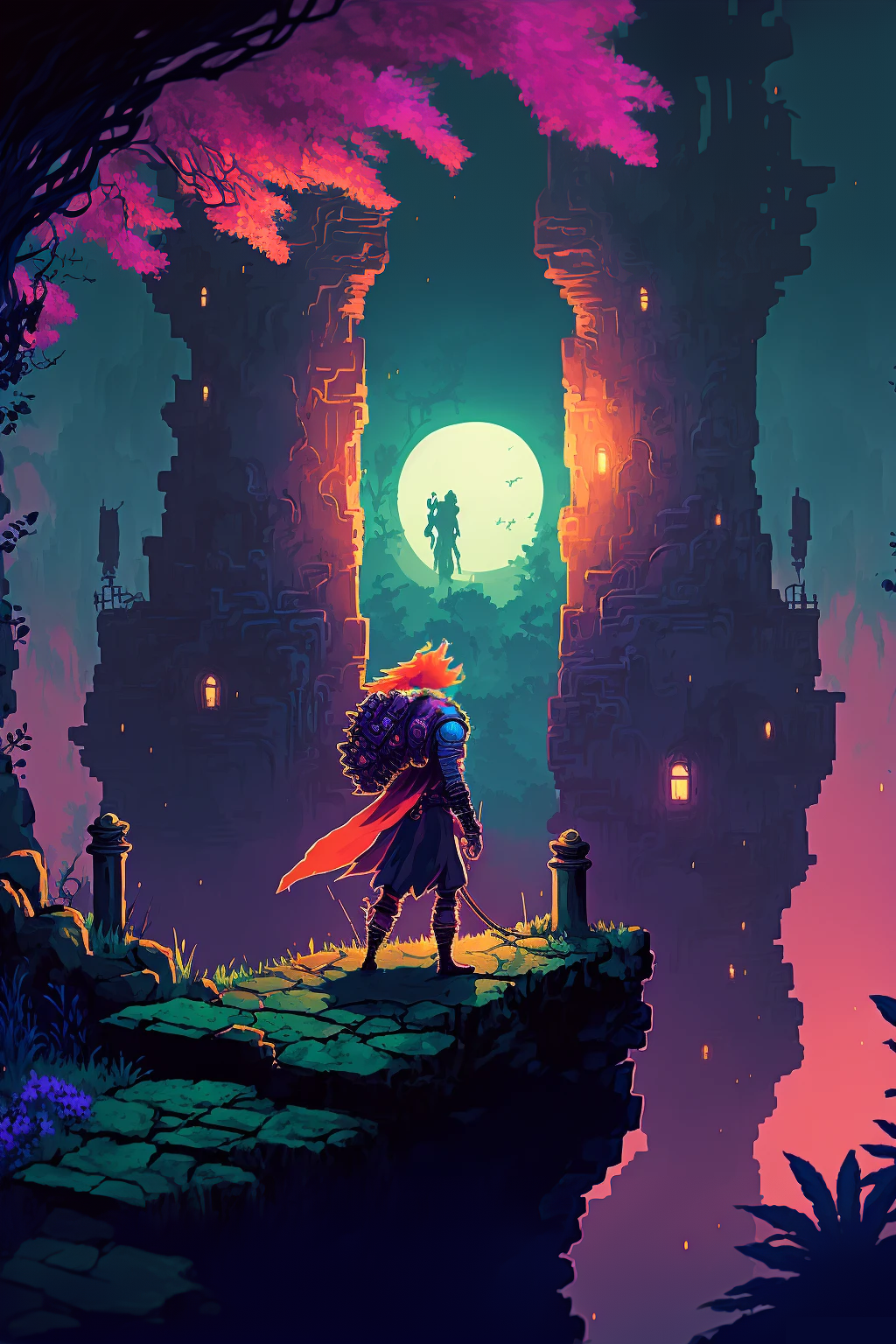 What AI thinks Dead Cells looks like