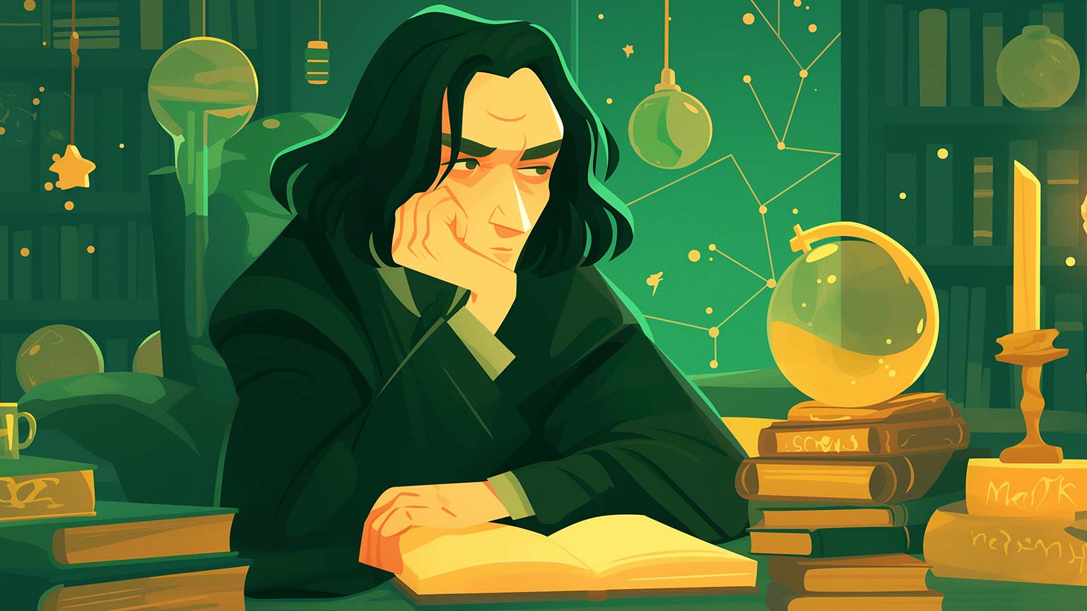 Severus Snape Desktop Wallpaper