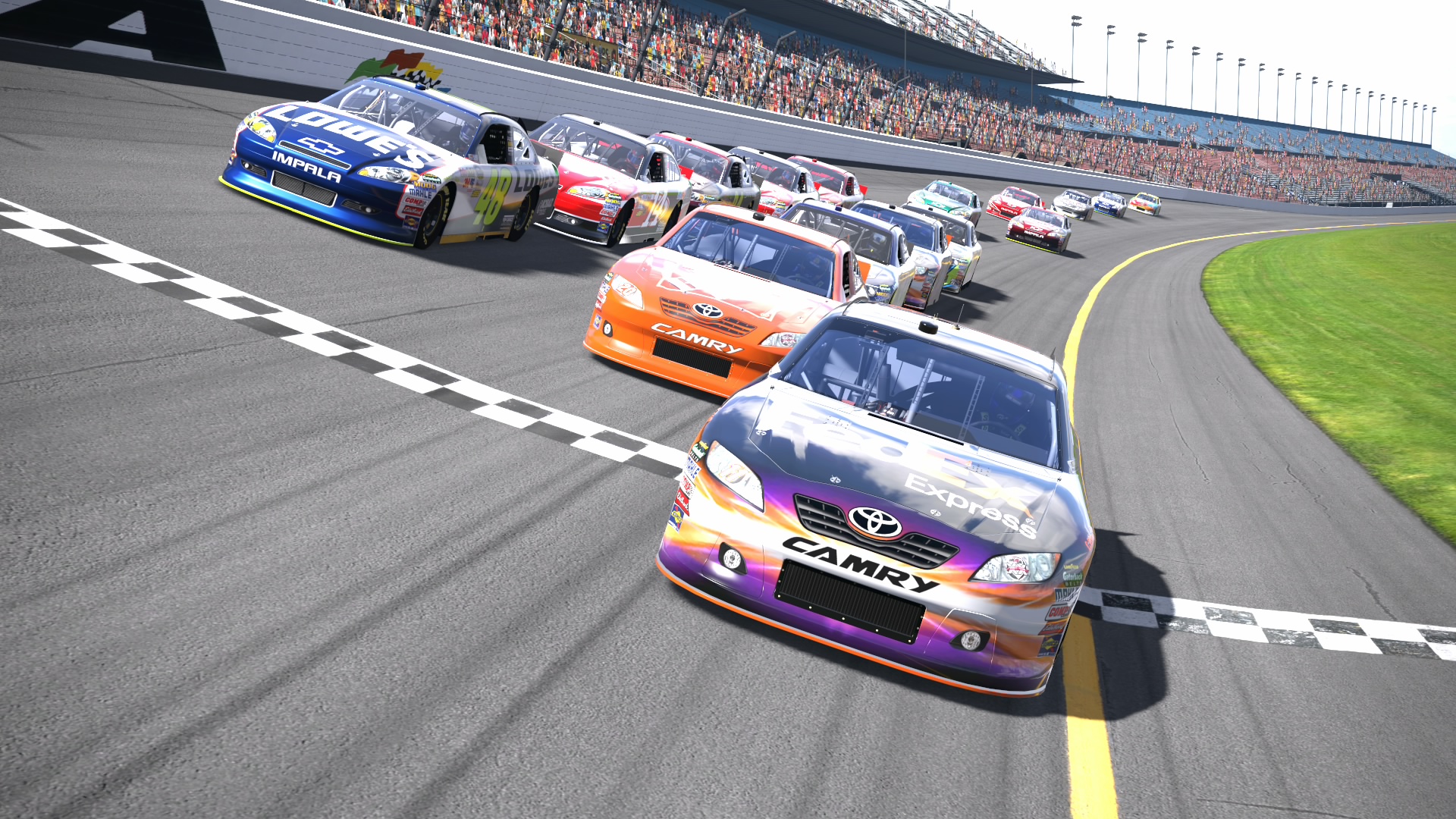 Nascar Sunset Wallpaper Nascar