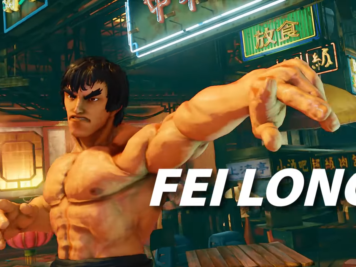 Fei Long returns in Street Fighter 5