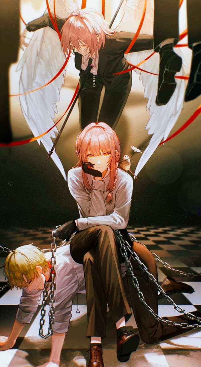 Chainsaw Man Wallpaper 4K iPhone