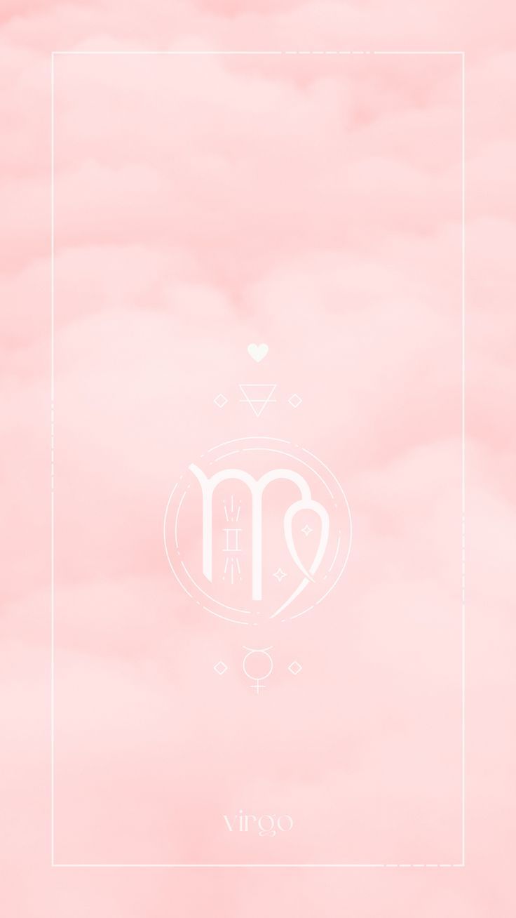 Virgo Cloudy Pastel Aesthetic Astrology