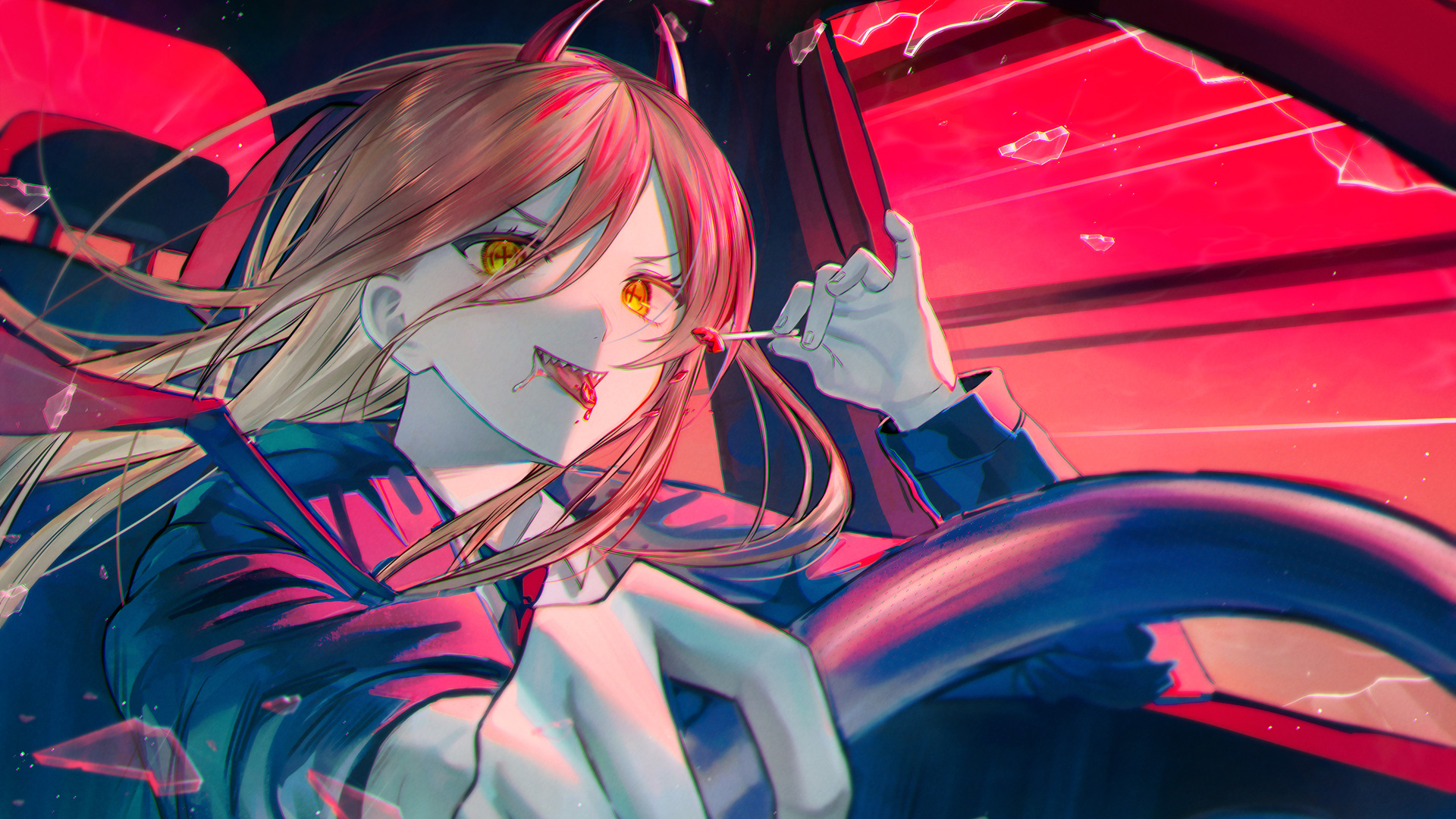 Anime Chainsaw Man 4k Laptop