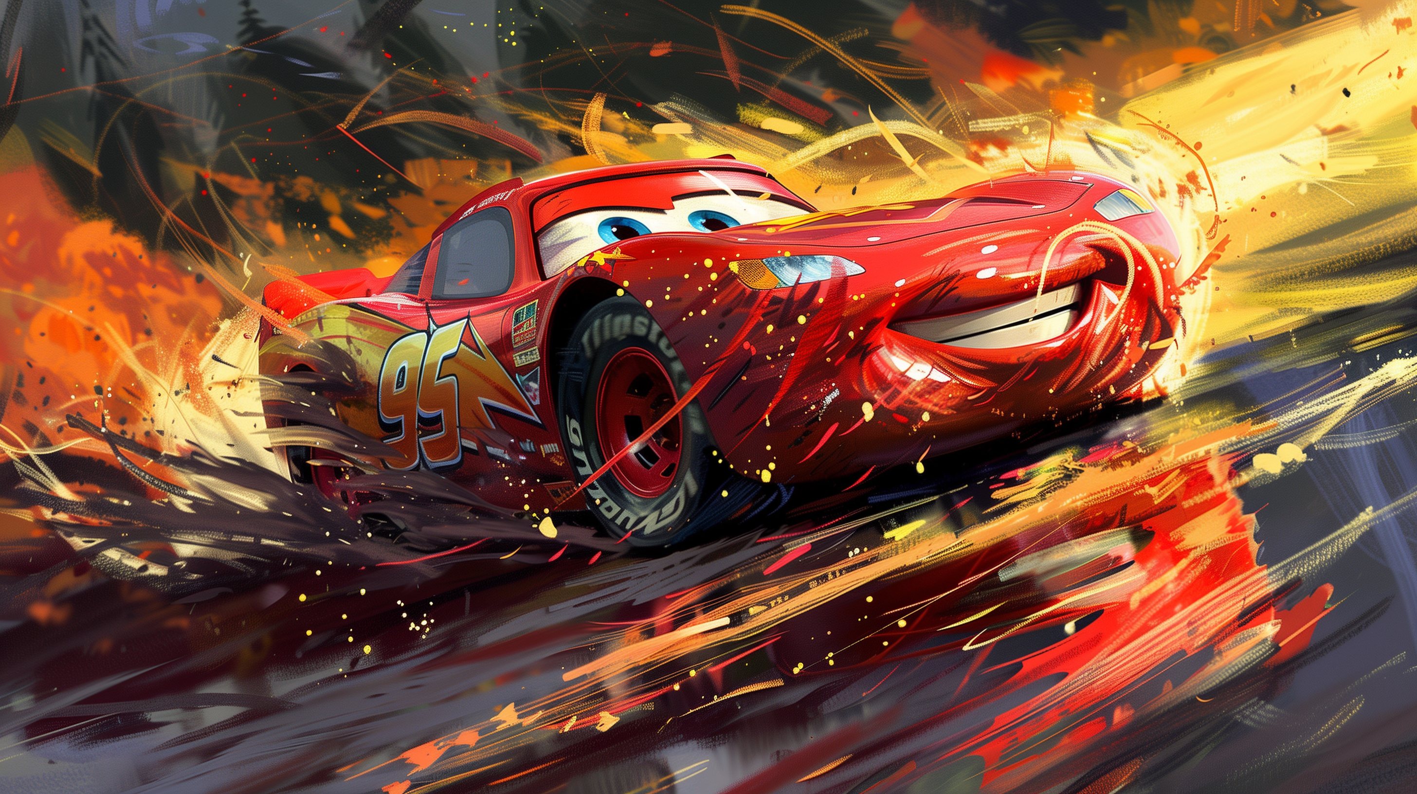 Lightning McQueen Wallpaper