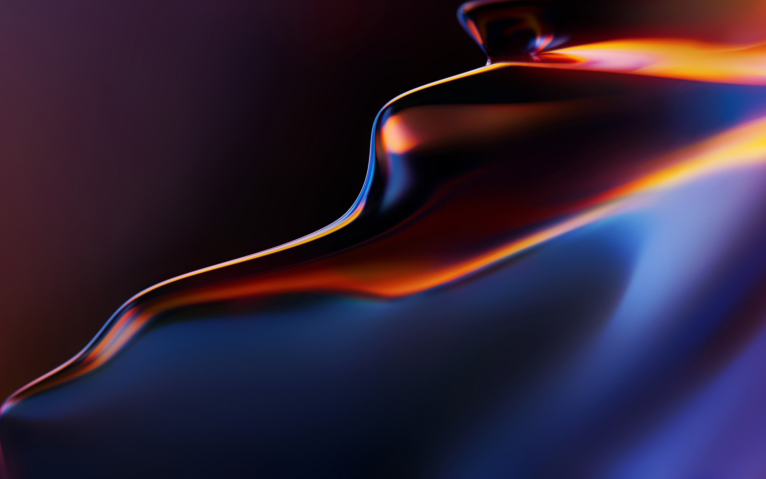 Abstract, flow, OnePlus 6T 2560x1600
