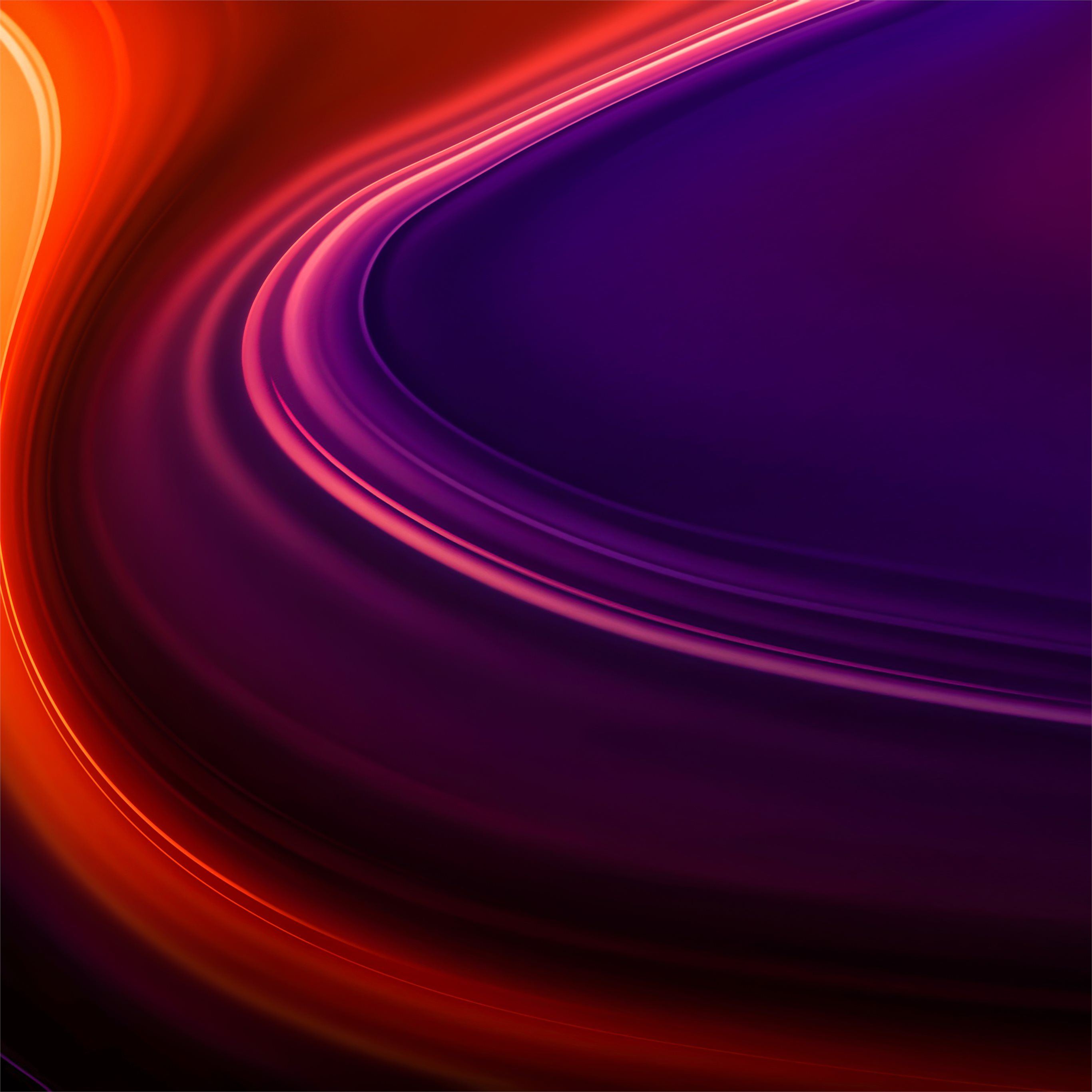 abstract warm colors flow 8k iPad Pro