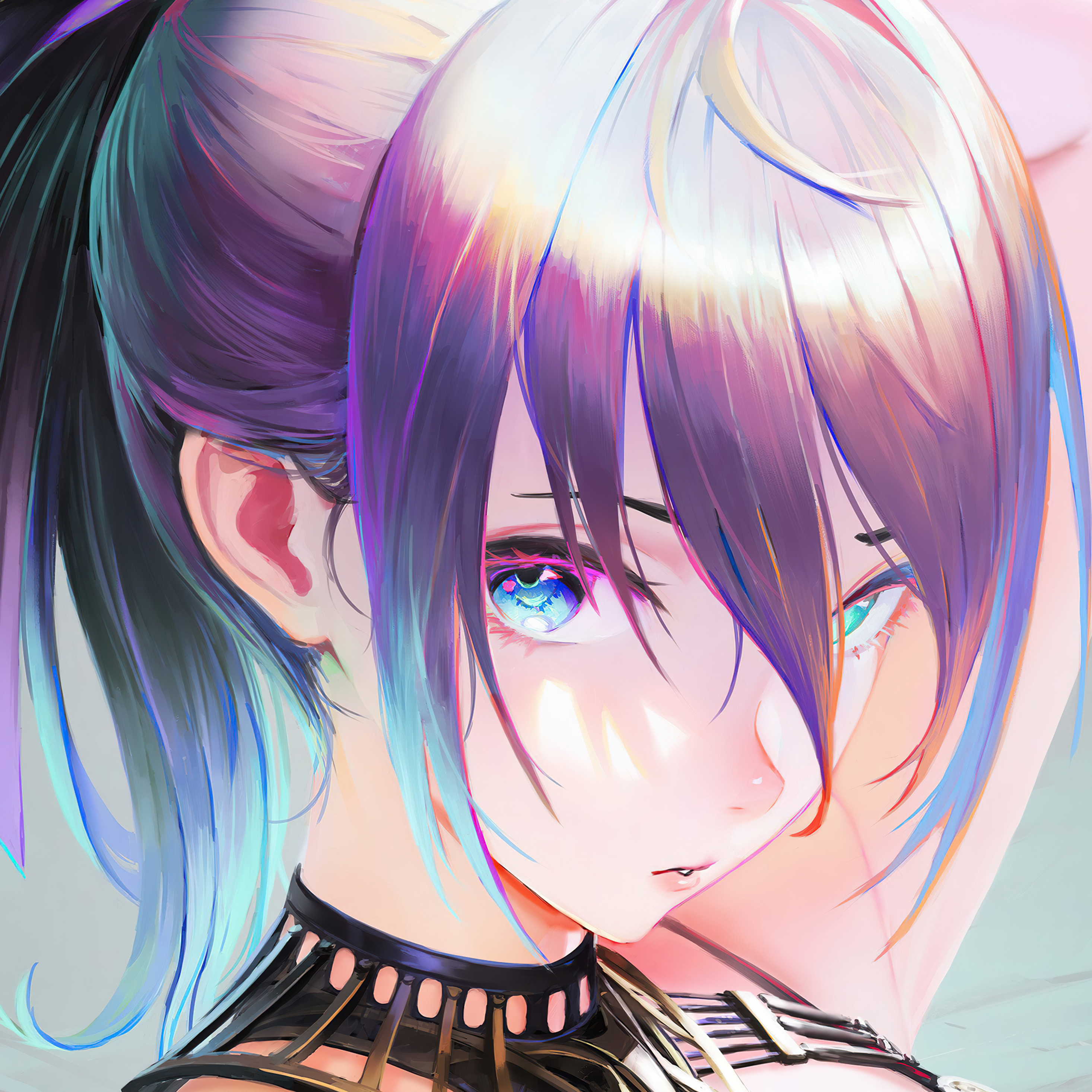 Anime Girl New Vibes 4k iPad